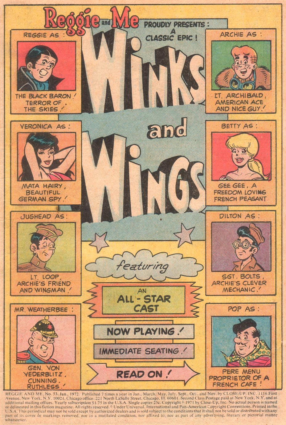 Read online Reggie and Me (1966) comic -  Issue #53 - 3