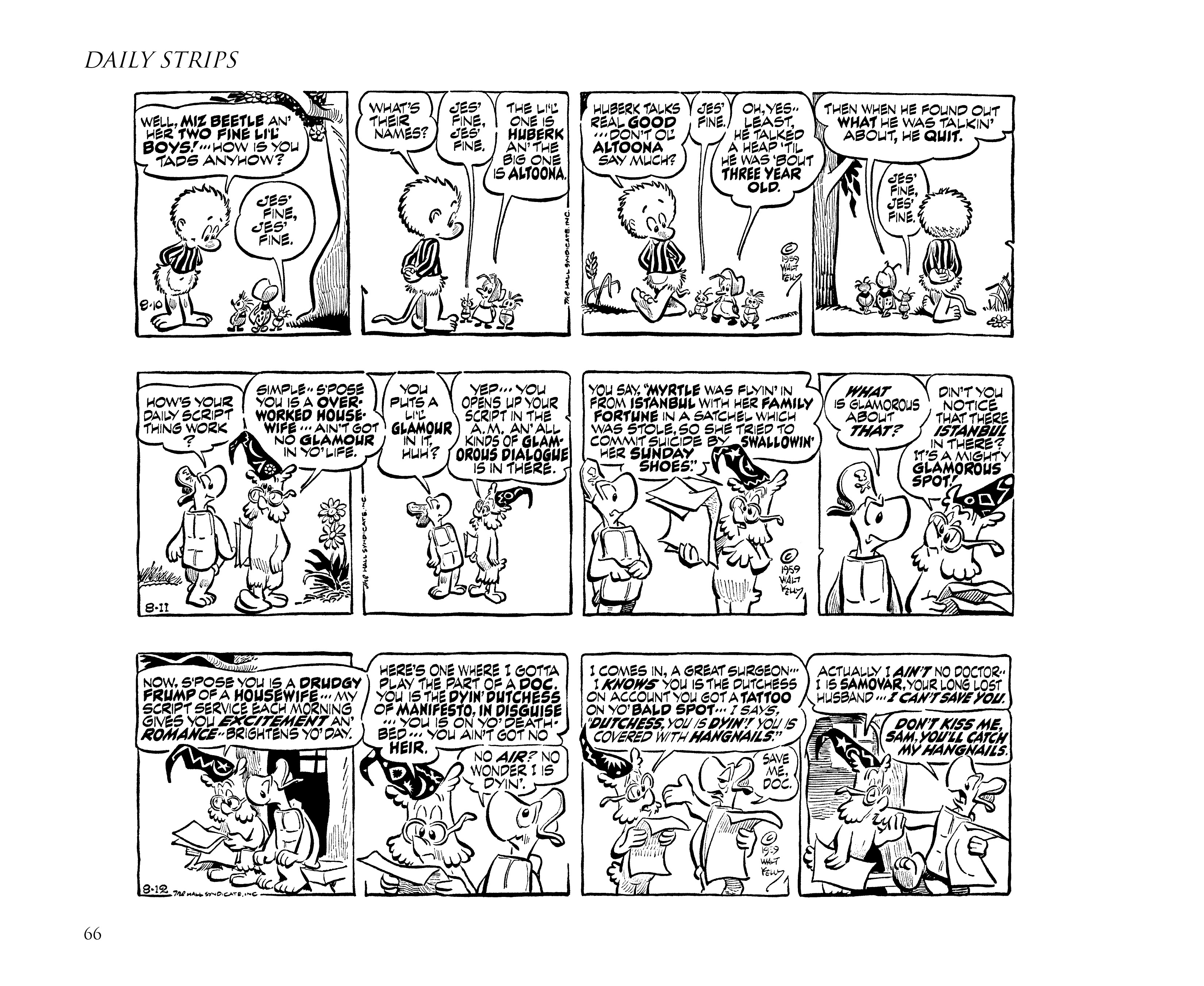 Read online Pogo by Walt Kelly: The Complete Syndicated Comic Strips comic -  Issue # TPB 6 (Part 1) - 76