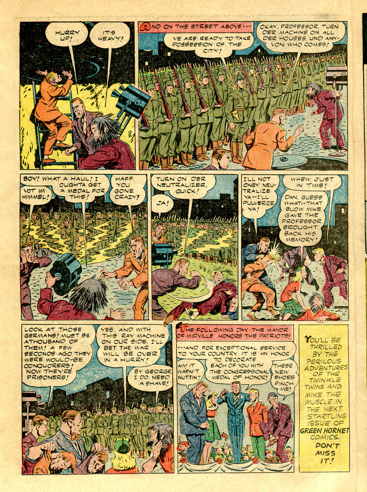 Read online Green Hornet Comics comic -  Issue #15 - 22