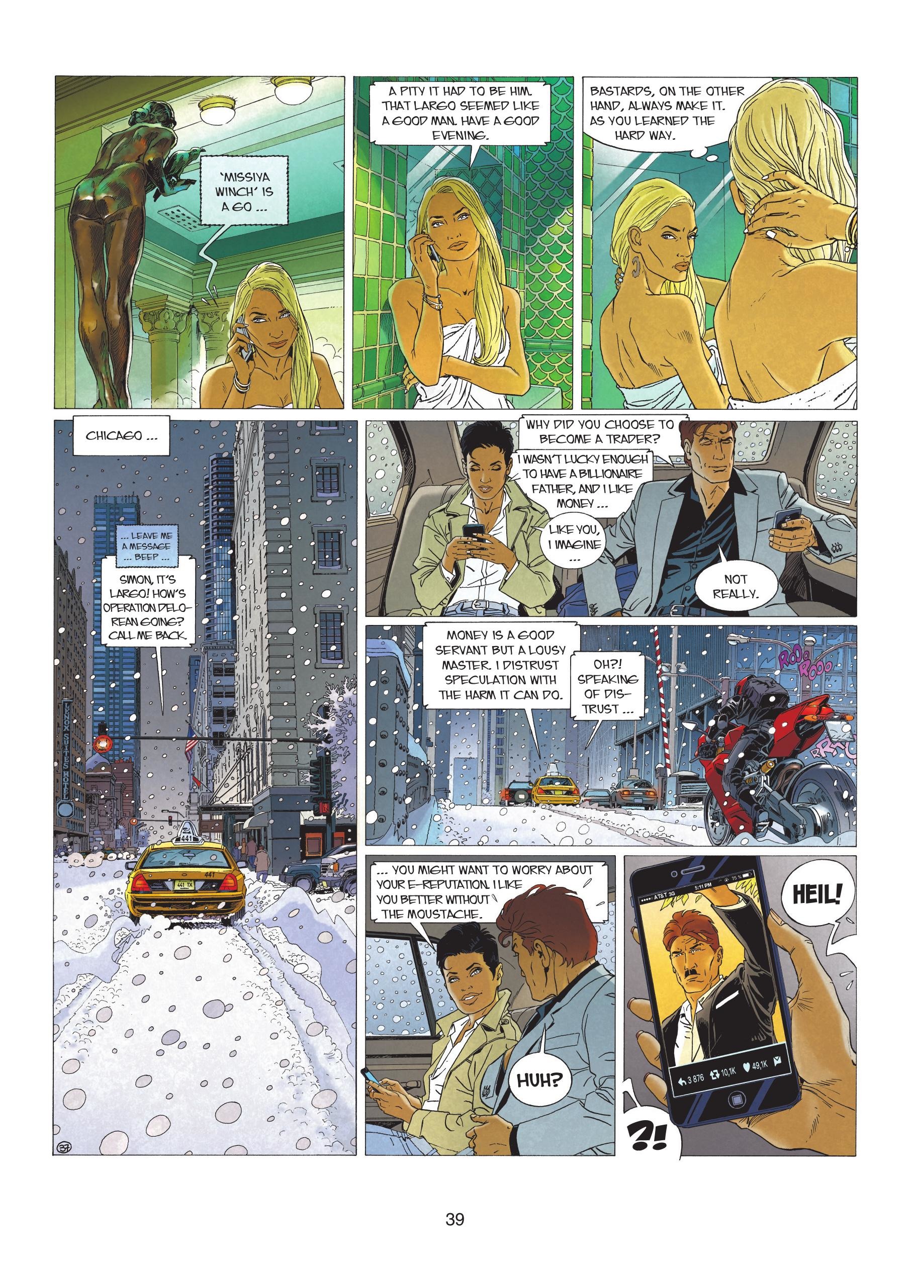 Read online Largo Winch comic -  Issue # TPB 17 - 41