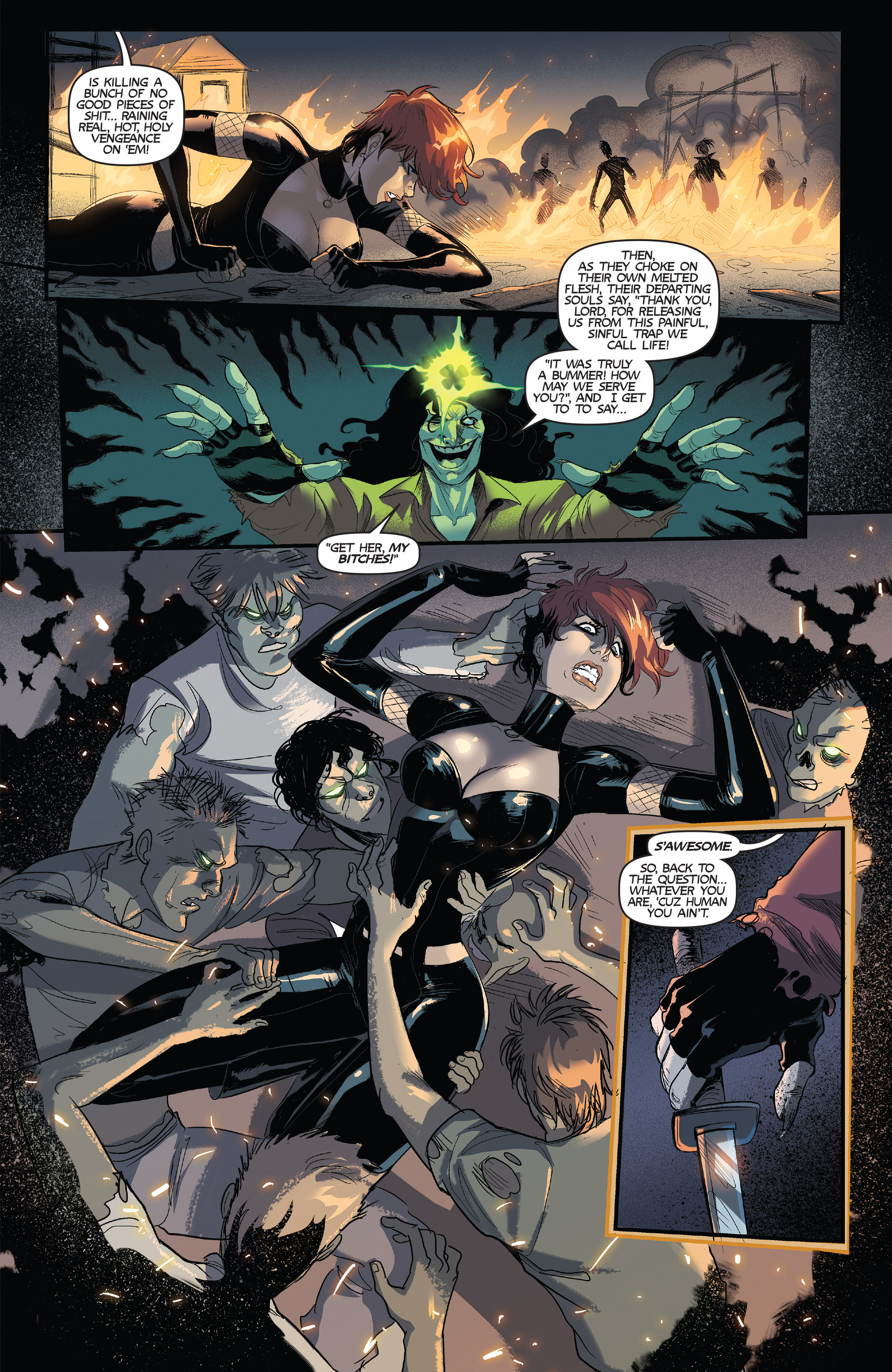 Read online Chaos! comic -  Issue #4 - 9