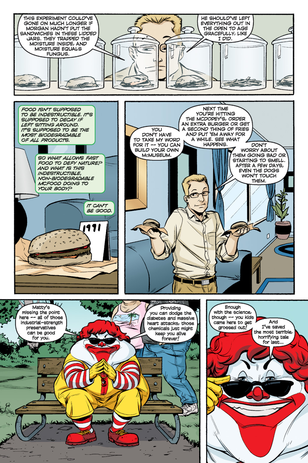 Read online Supersized: Strange Tales from a Fast-Food Culture comic -  Issue # TPB - 81