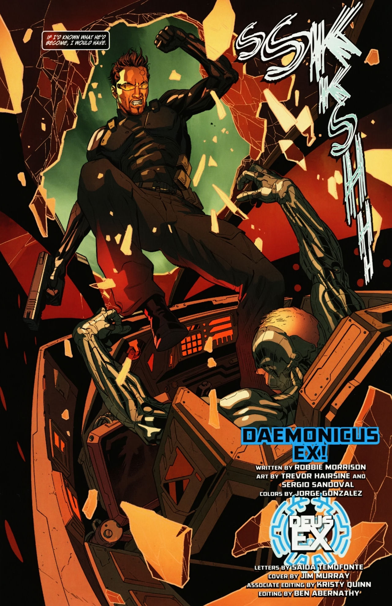 Read online Deus Ex comic -  Issue #6 - 7