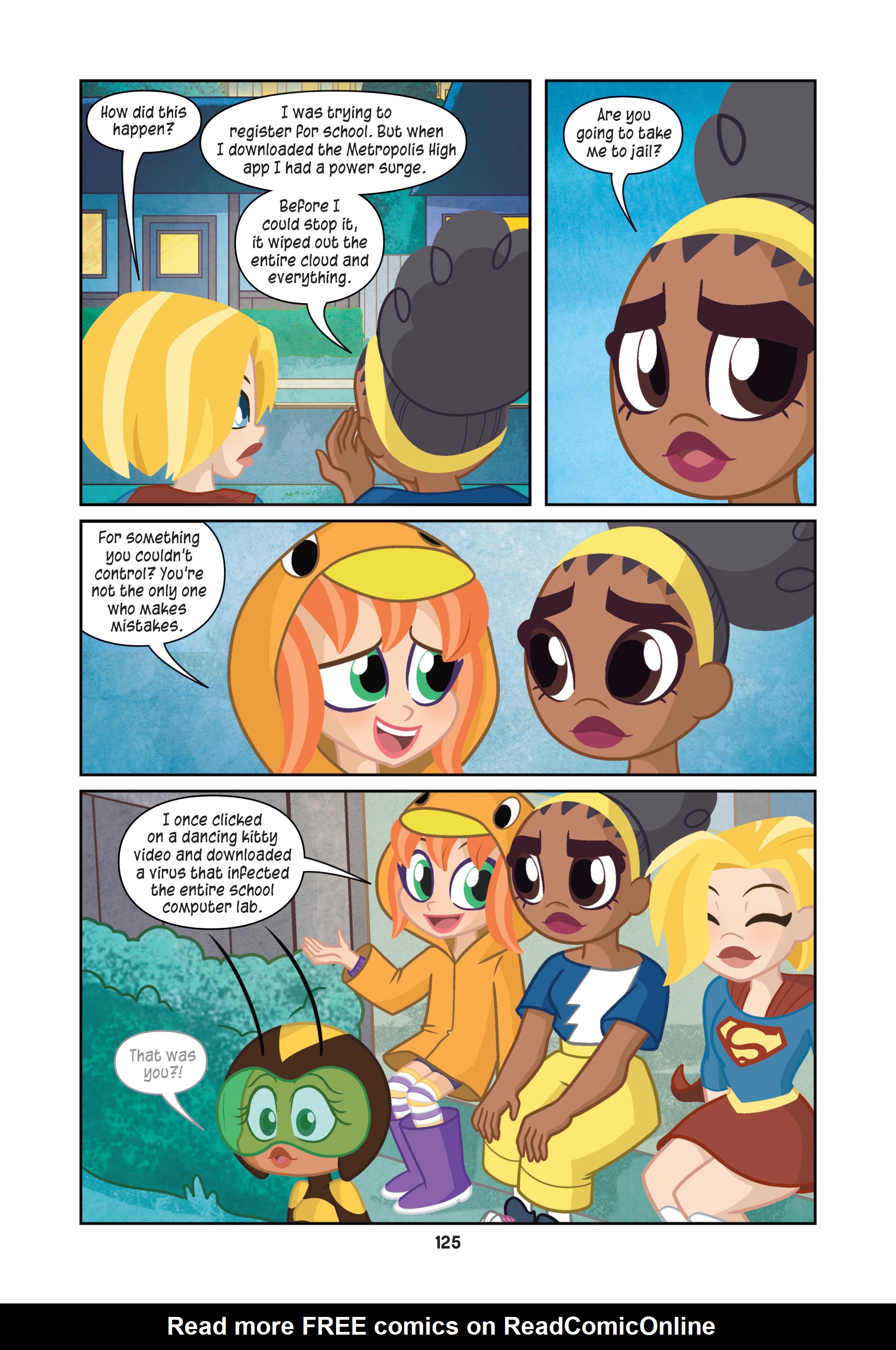Read online DC Super Hero Girls: Powerless comic -  Issue # TPB - 124
