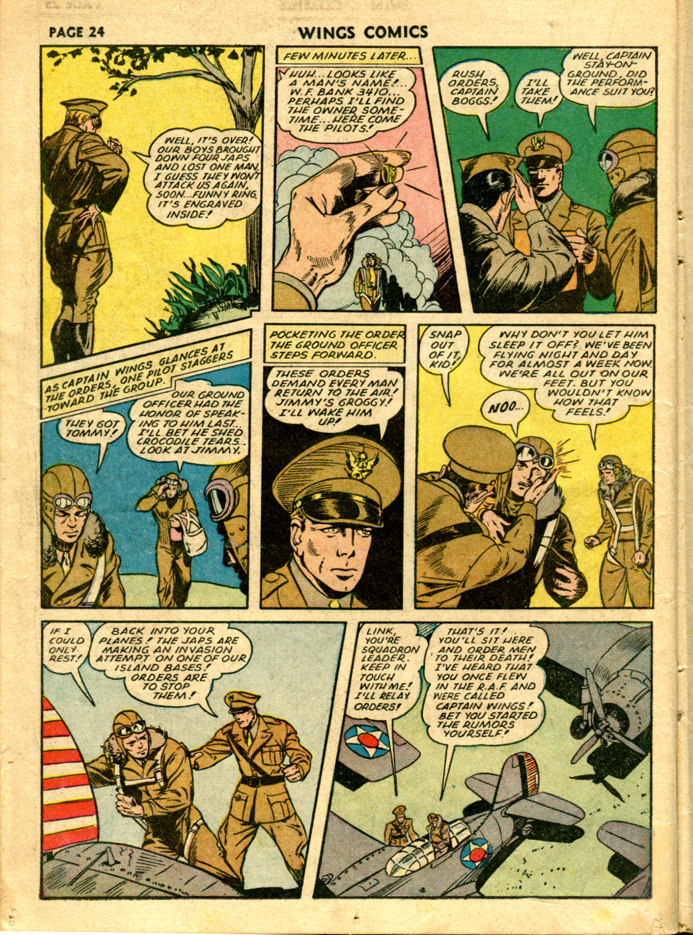Read online Wings Comics comic -  Issue #25 - 26