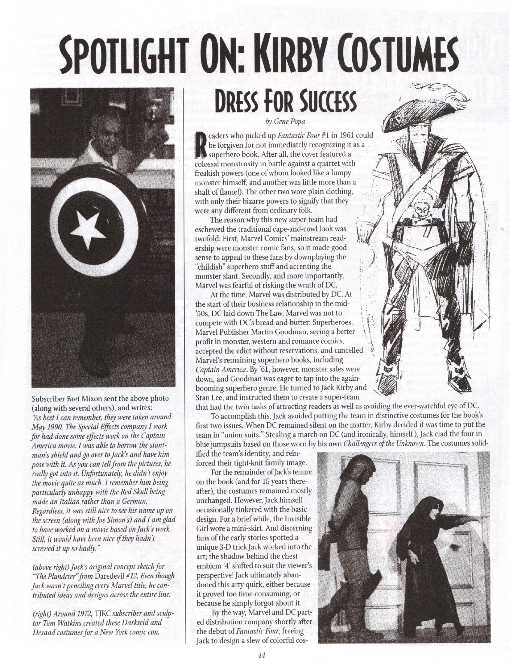 Read online The Jack Kirby Collector comic -  Issue #13 - 44