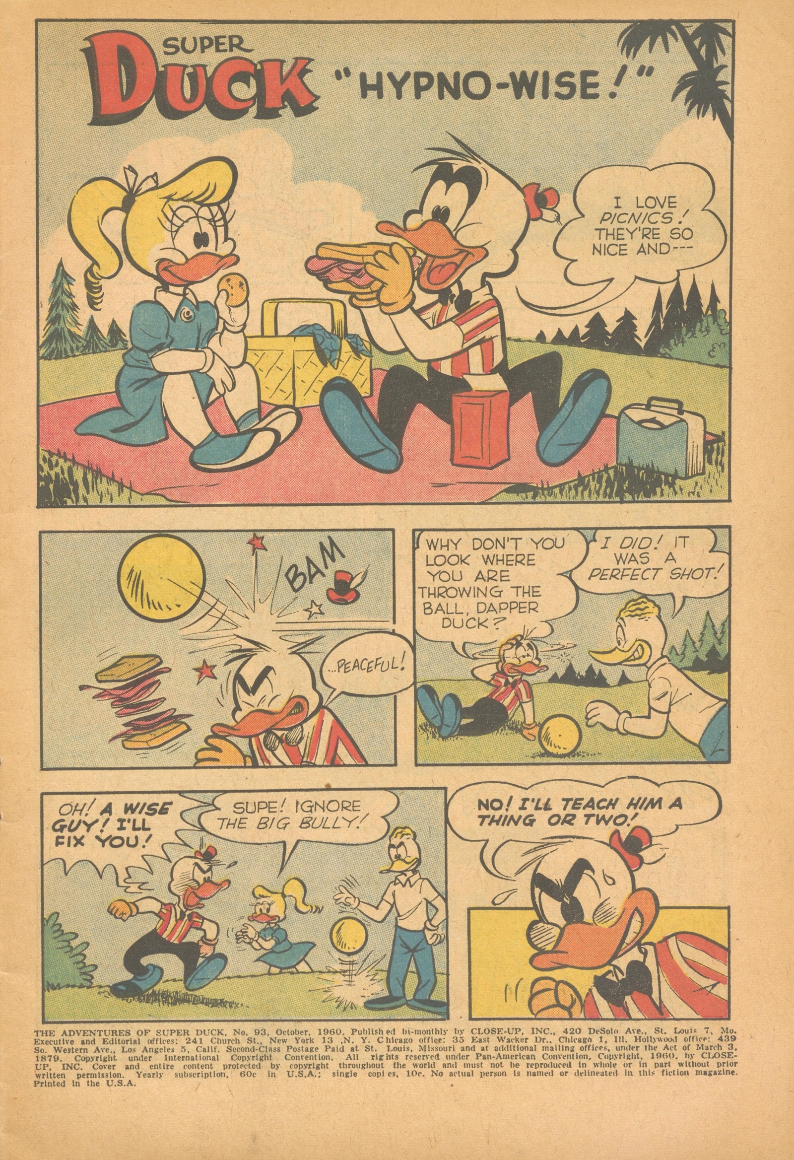 Read online Super Duck Comics comic -  Issue #93 - 3