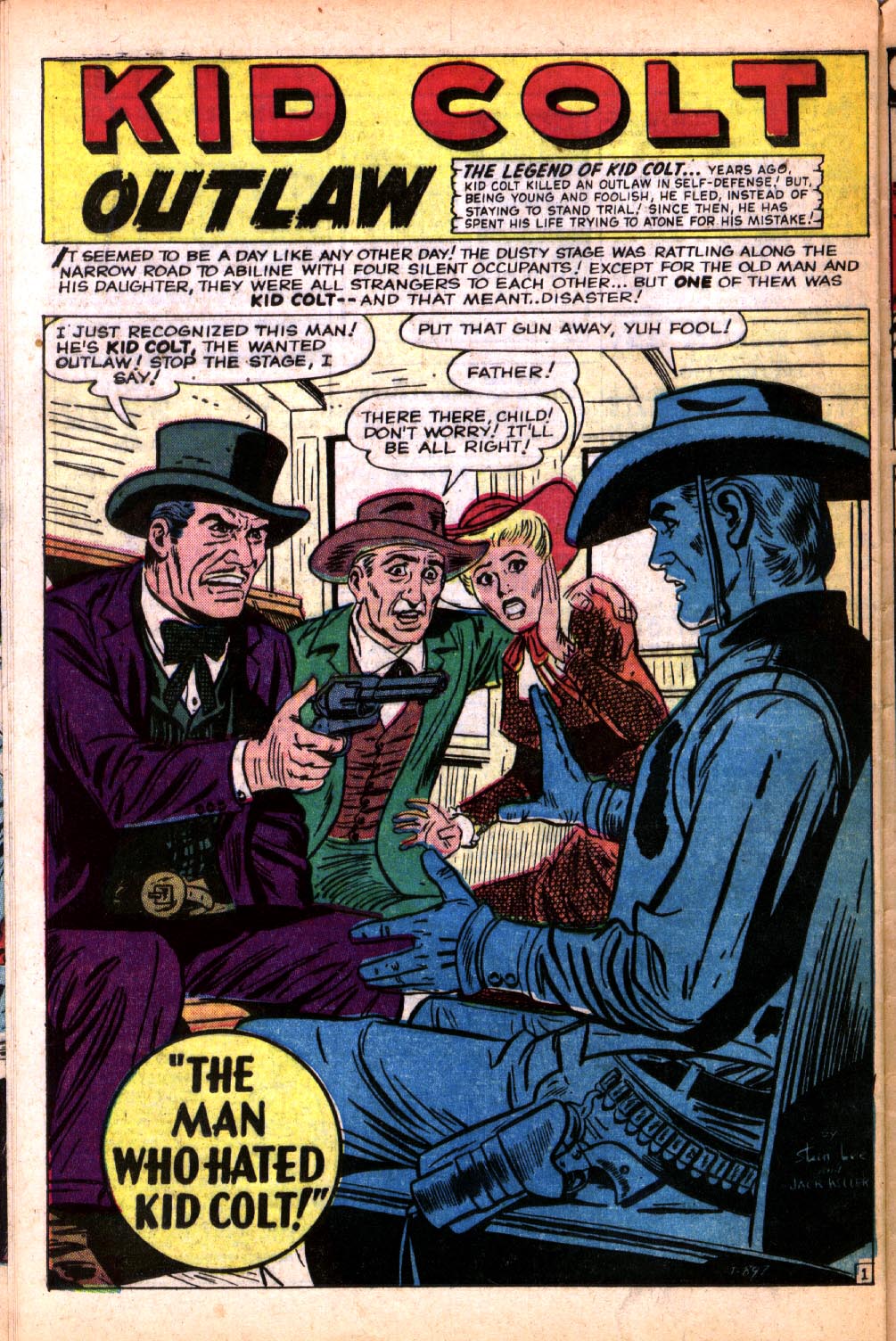 Read online Kid Colt Outlaw comic -  Issue #93 - 28