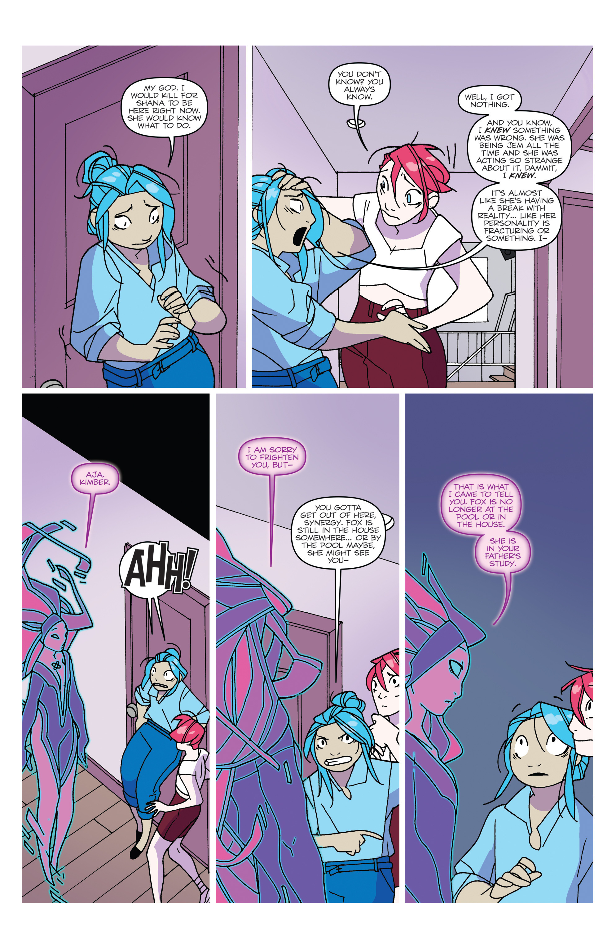 Read online Jem and The Holograms comic -  Issue #21 - 23