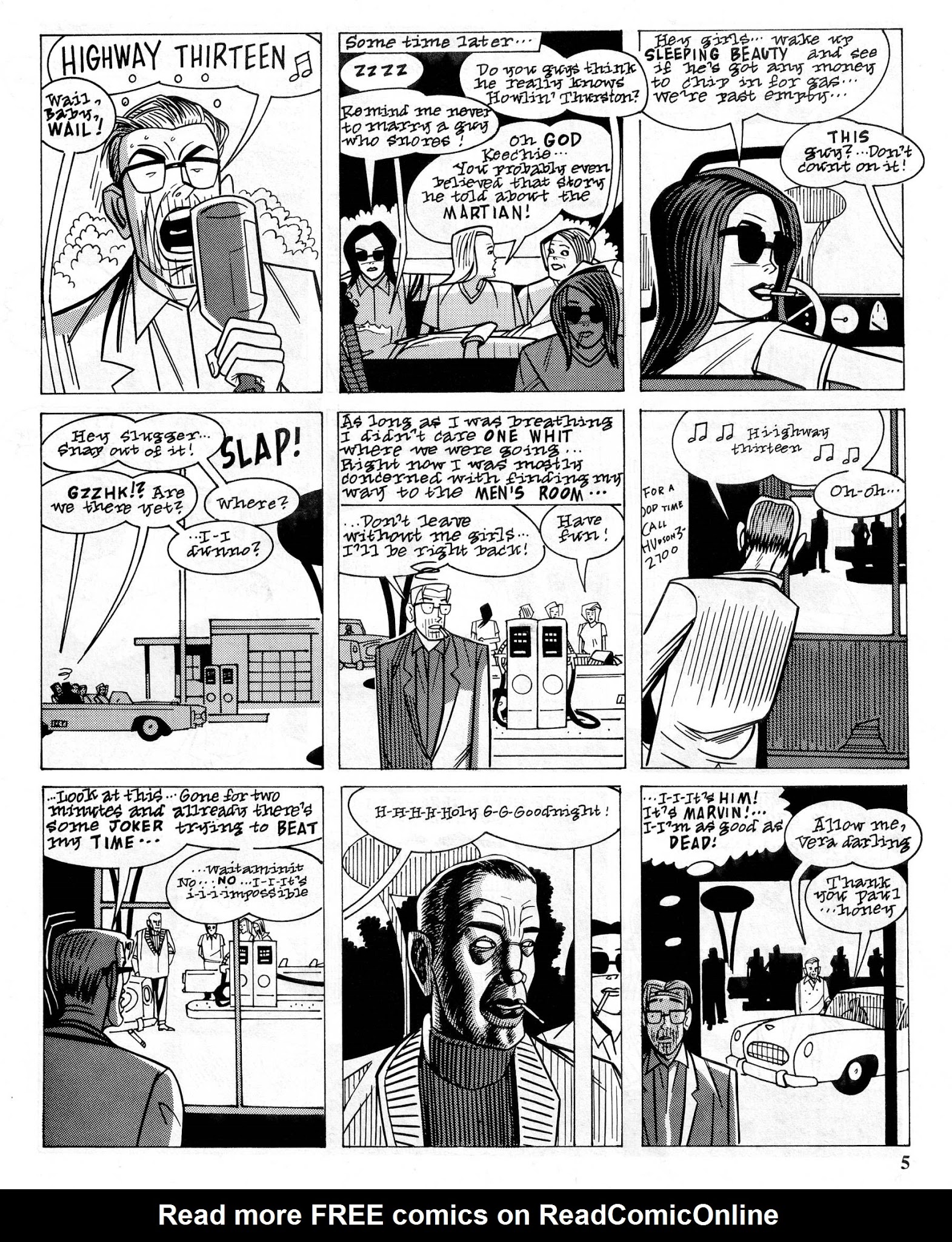 Read online Lloyd Llewellyn comic -  Issue #6 - 7