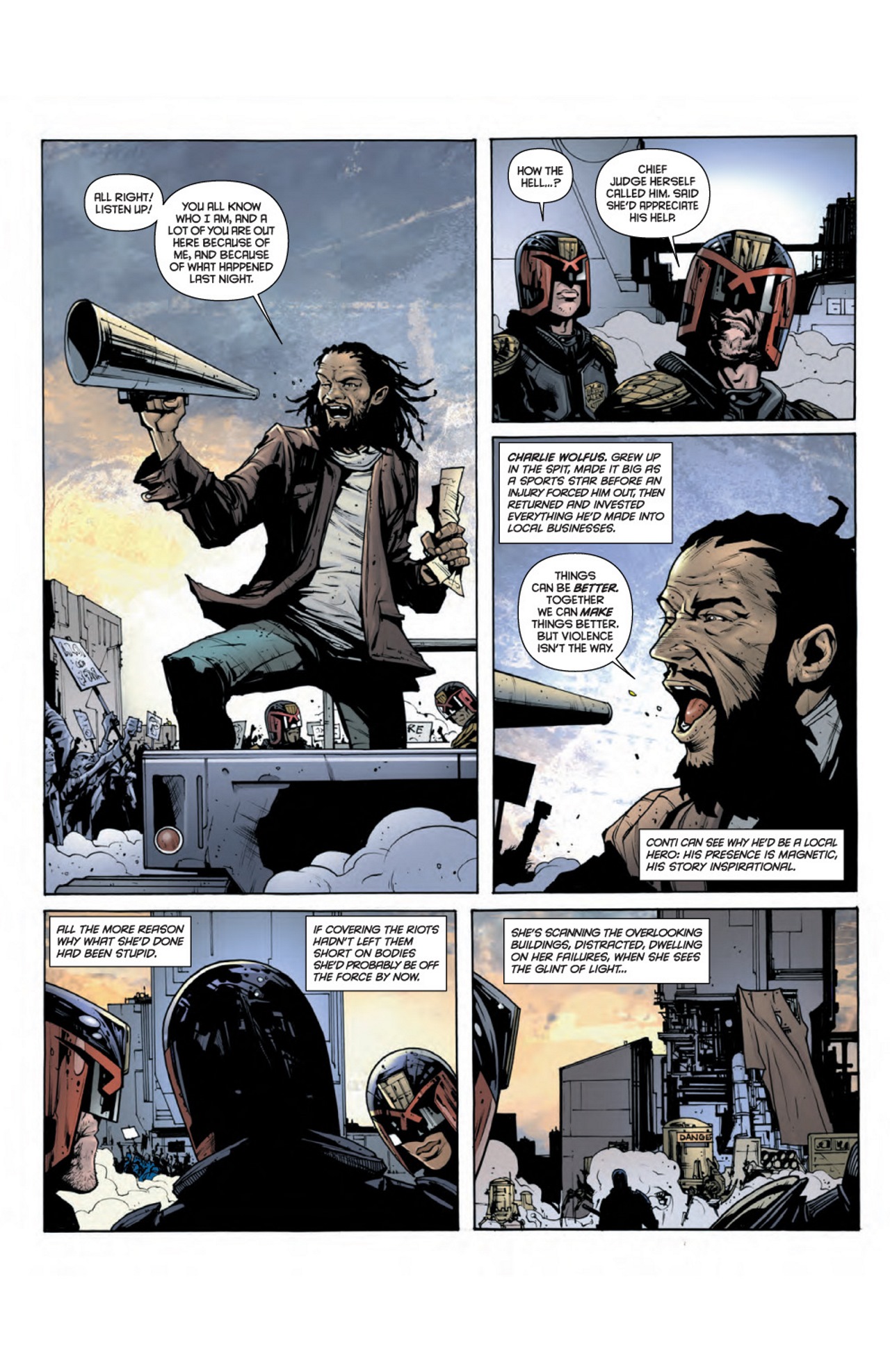Read online Dredd: Uprise comic -  Issue #1 - 18