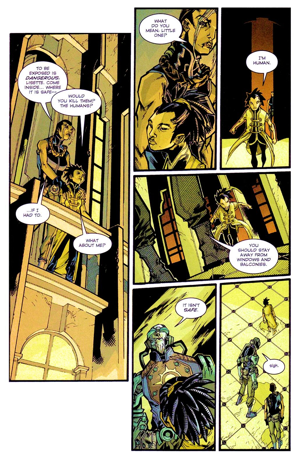 Read online Cybernary 2.0 comic -  Issue #5 - 6