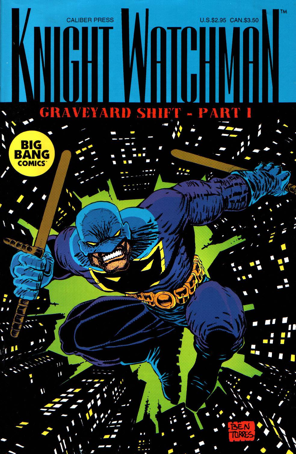 Read online Knight Watchman: Graveyard Shift comic -  Issue #1 - 1