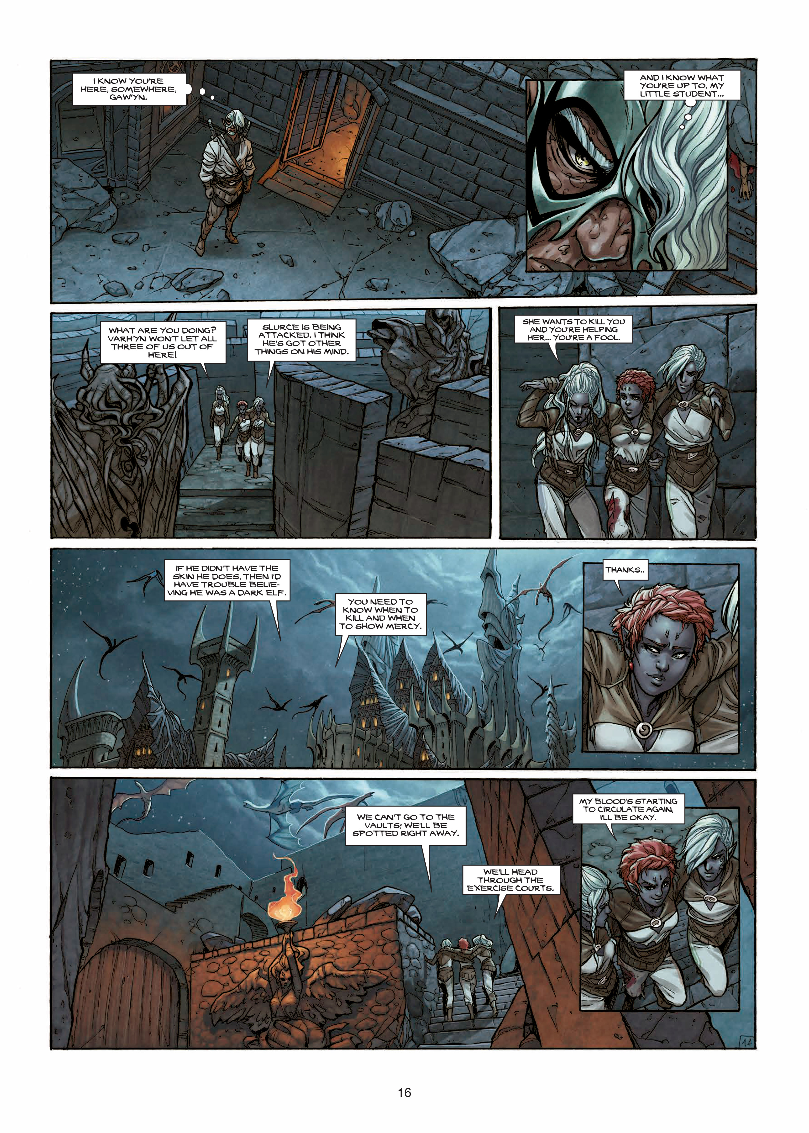 Read online Elves comic -  Issue #25 - 16