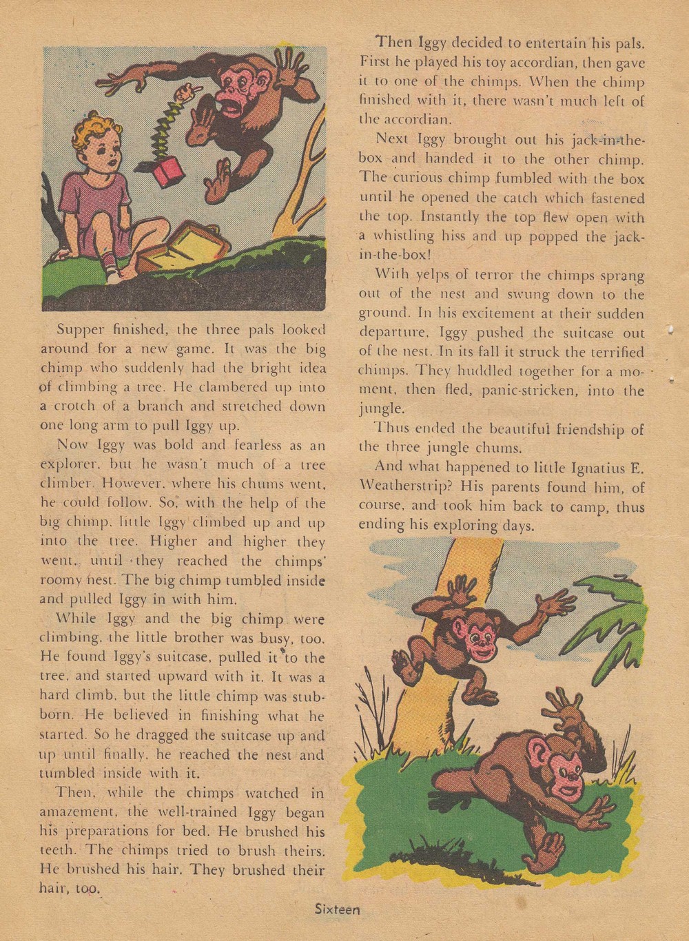 Read online Our Gang Comics comic -  Issue #7 - 18