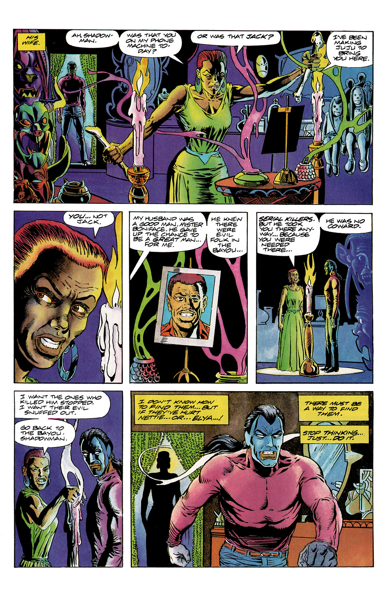 Read online Shadowman (1992) comic -  Issue #6 - 11