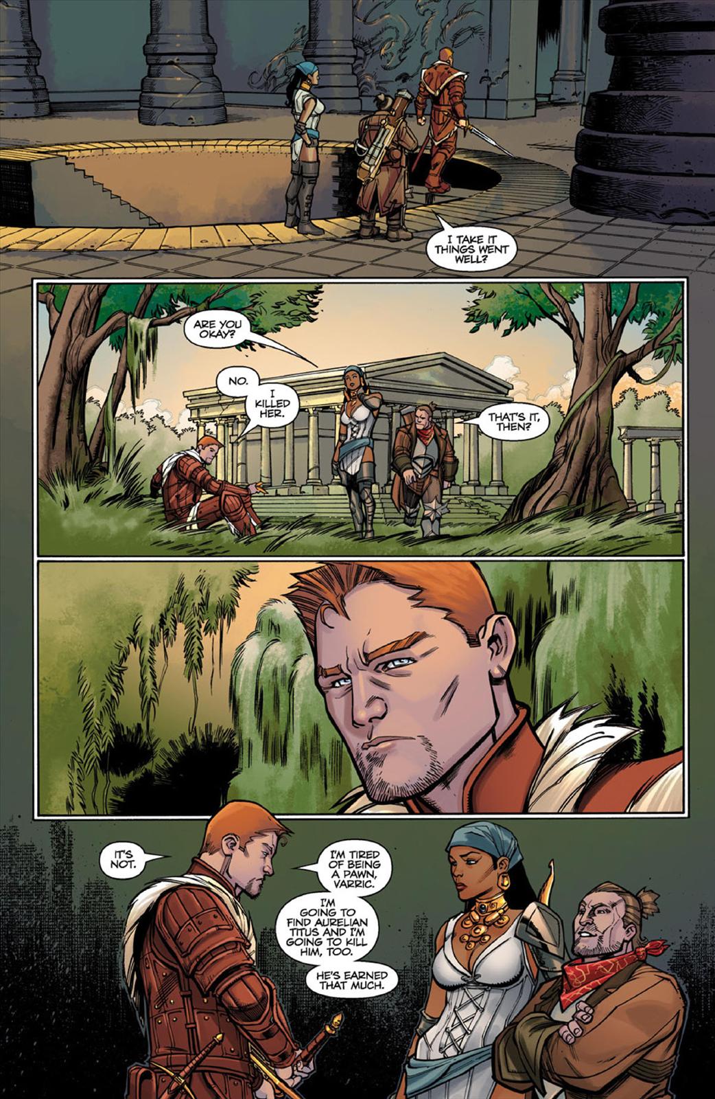 Read online Dragon Age: The Silent Grove comic -  Issue #6 - 11