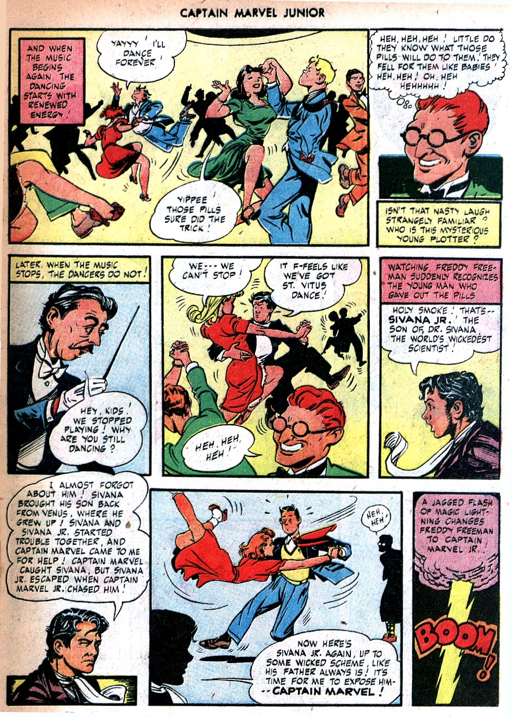 Read online Captain Marvel, Jr. comic -  Issue #36 - 6