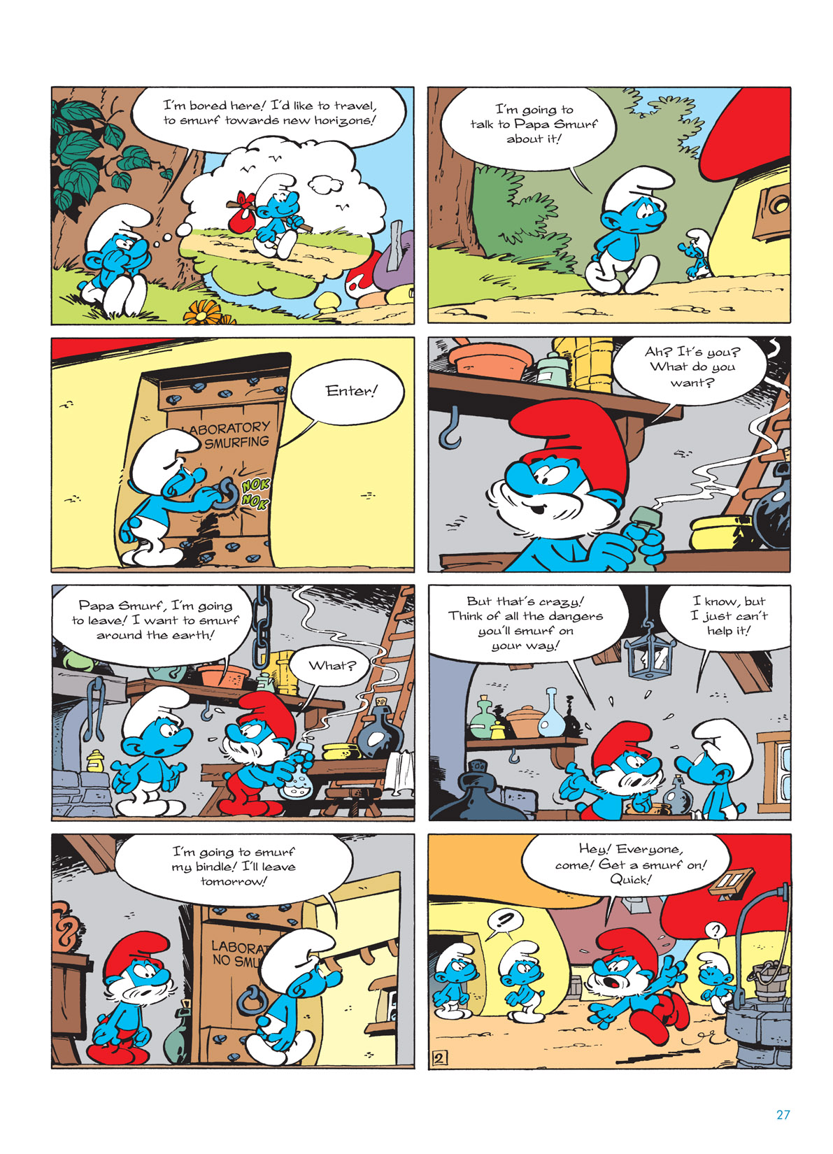 Read online The Smurfs comic -  Issue #9 - 27