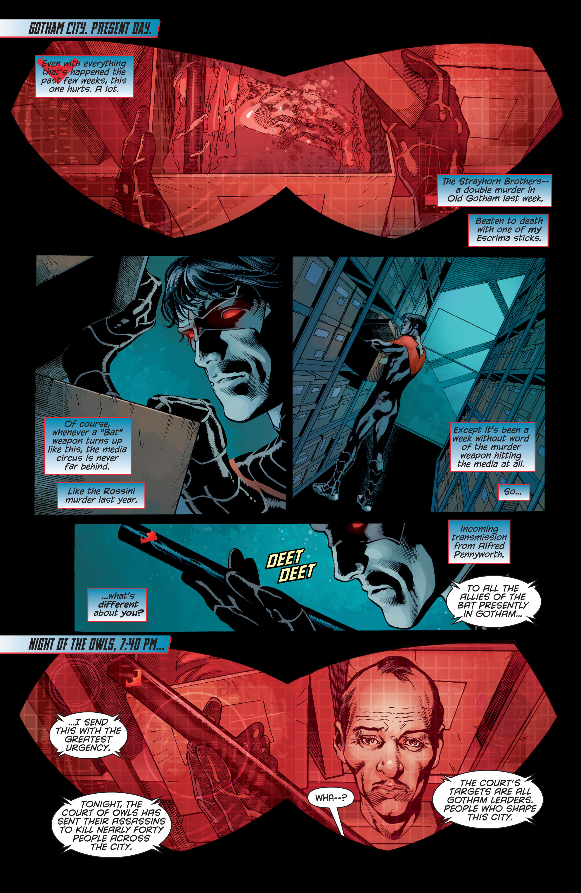 Read online Batman: Night of the Owls comic -  Issue # Full - 125