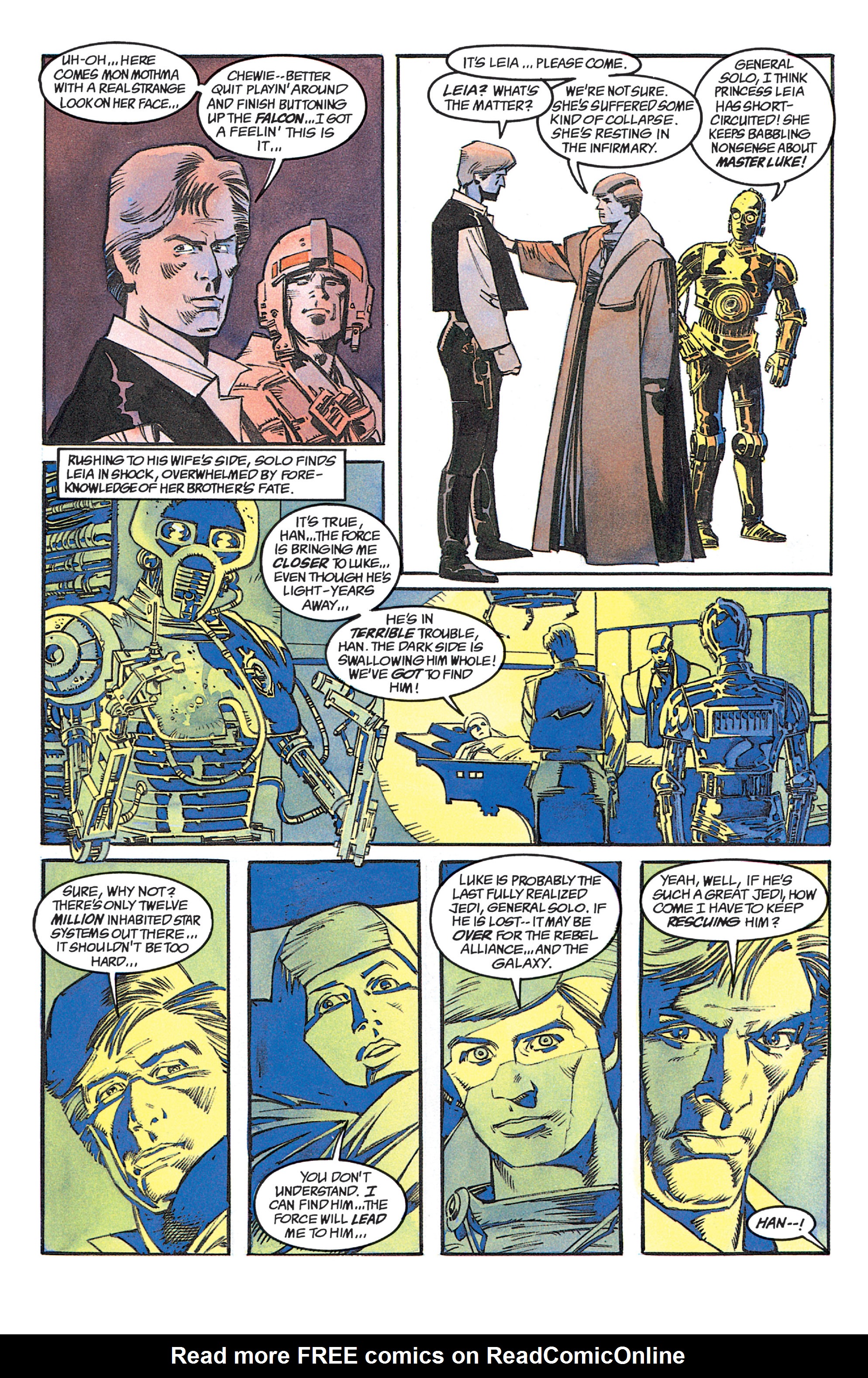 Read online Star Wars: Dark Empire Trilogy comic -  Issue # TPB (Part 1) - 68