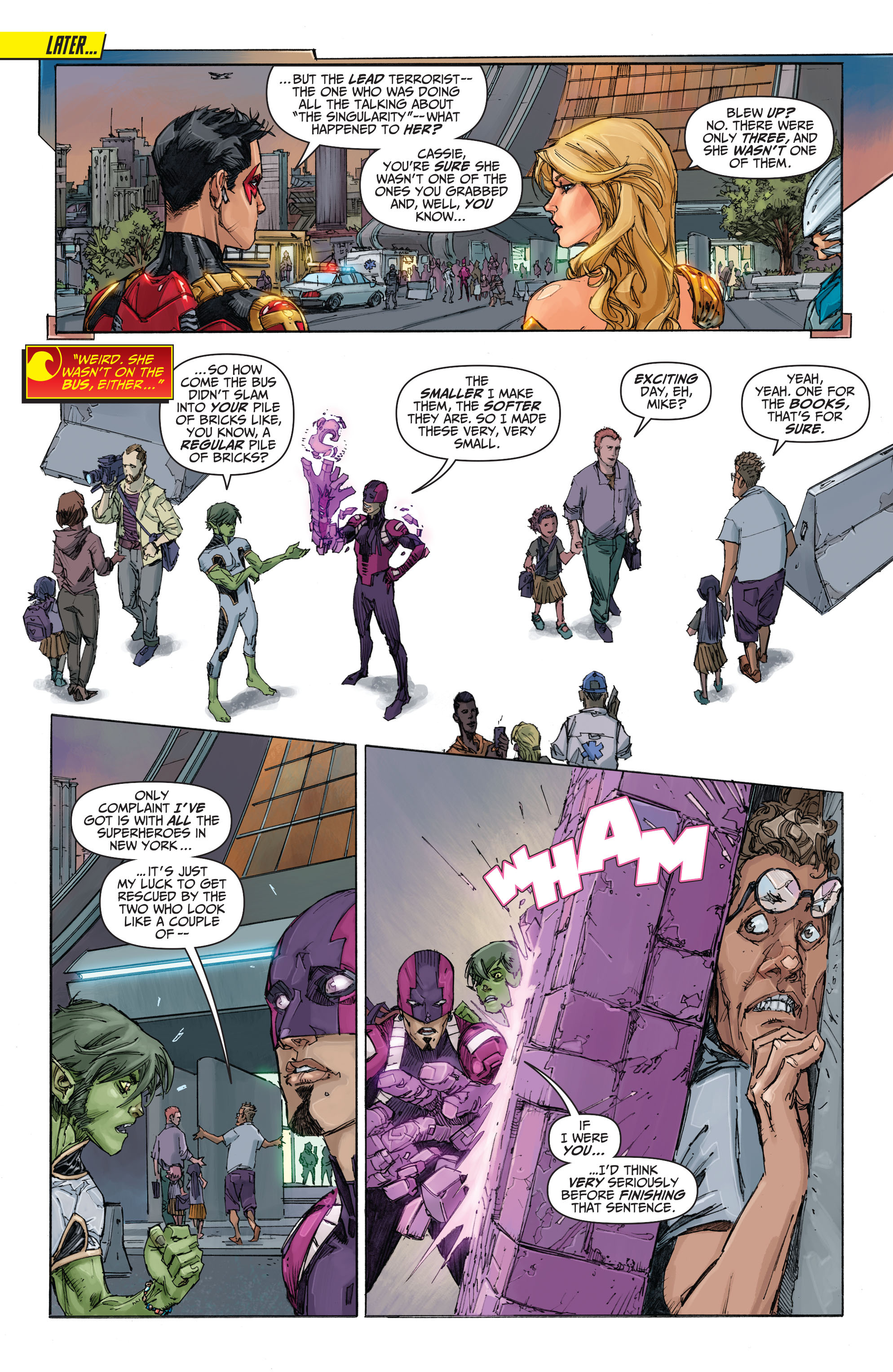 Read online Teen Titans (2014) comic -  Issue #1 - 18