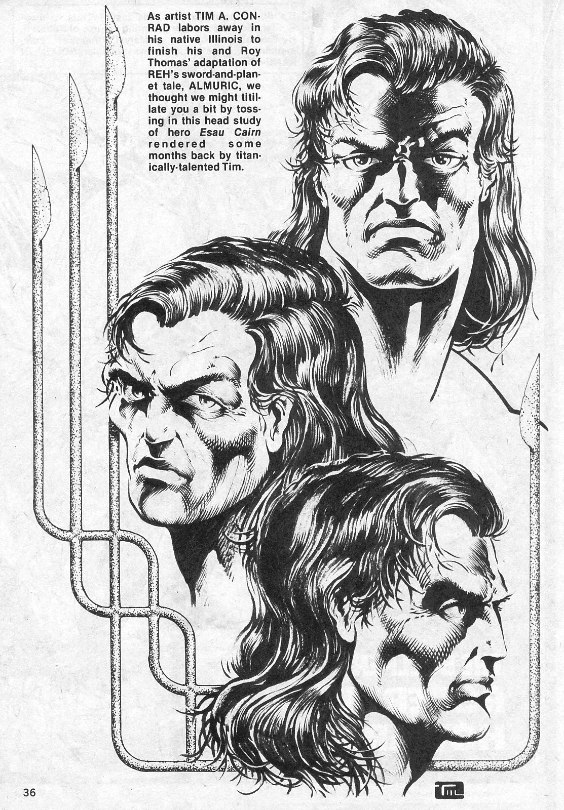 Read online The Savage Sword Of Conan comic -  Issue #29 - 36