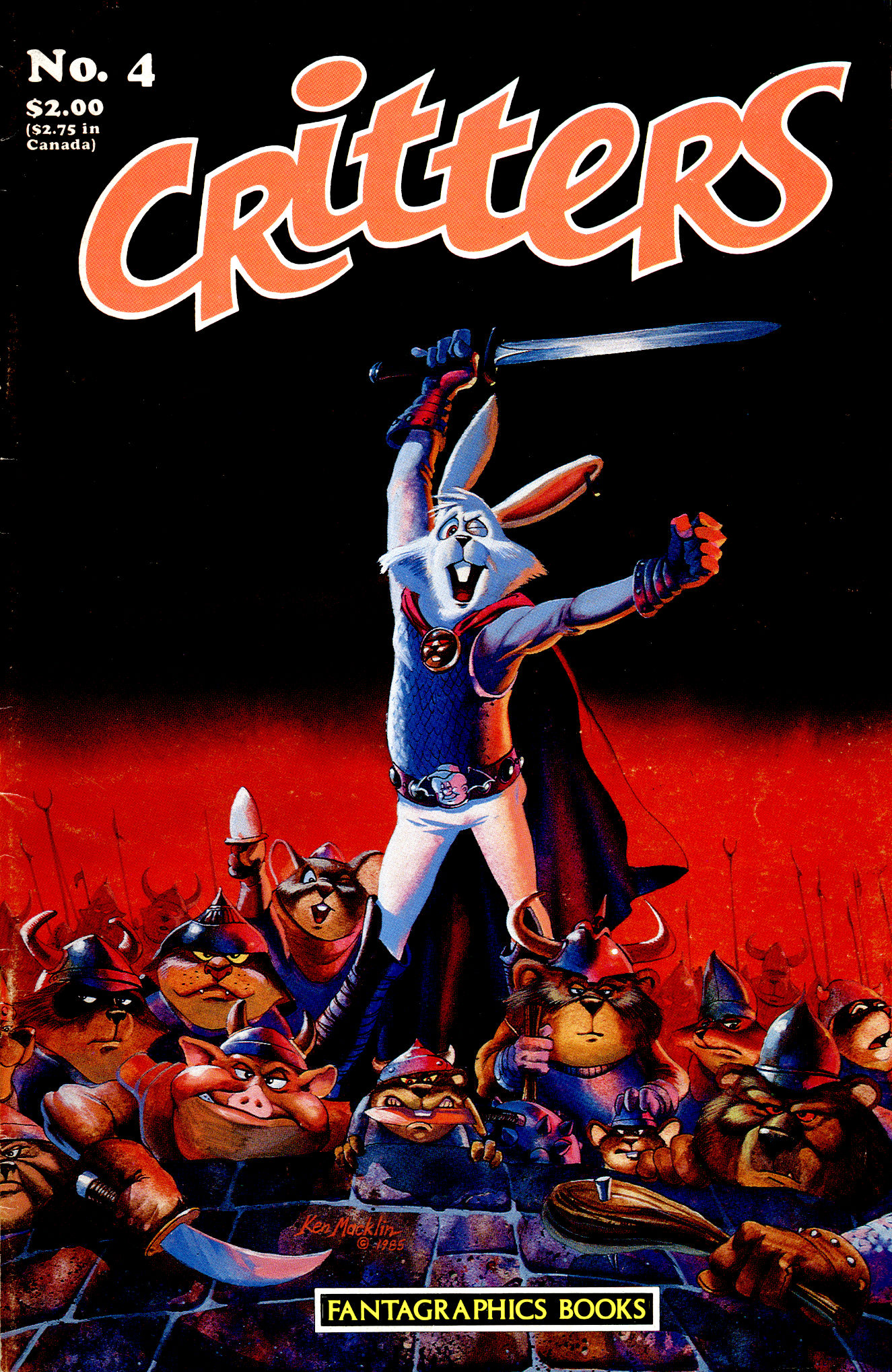 Read online Critters comic -  Issue #4 - 1