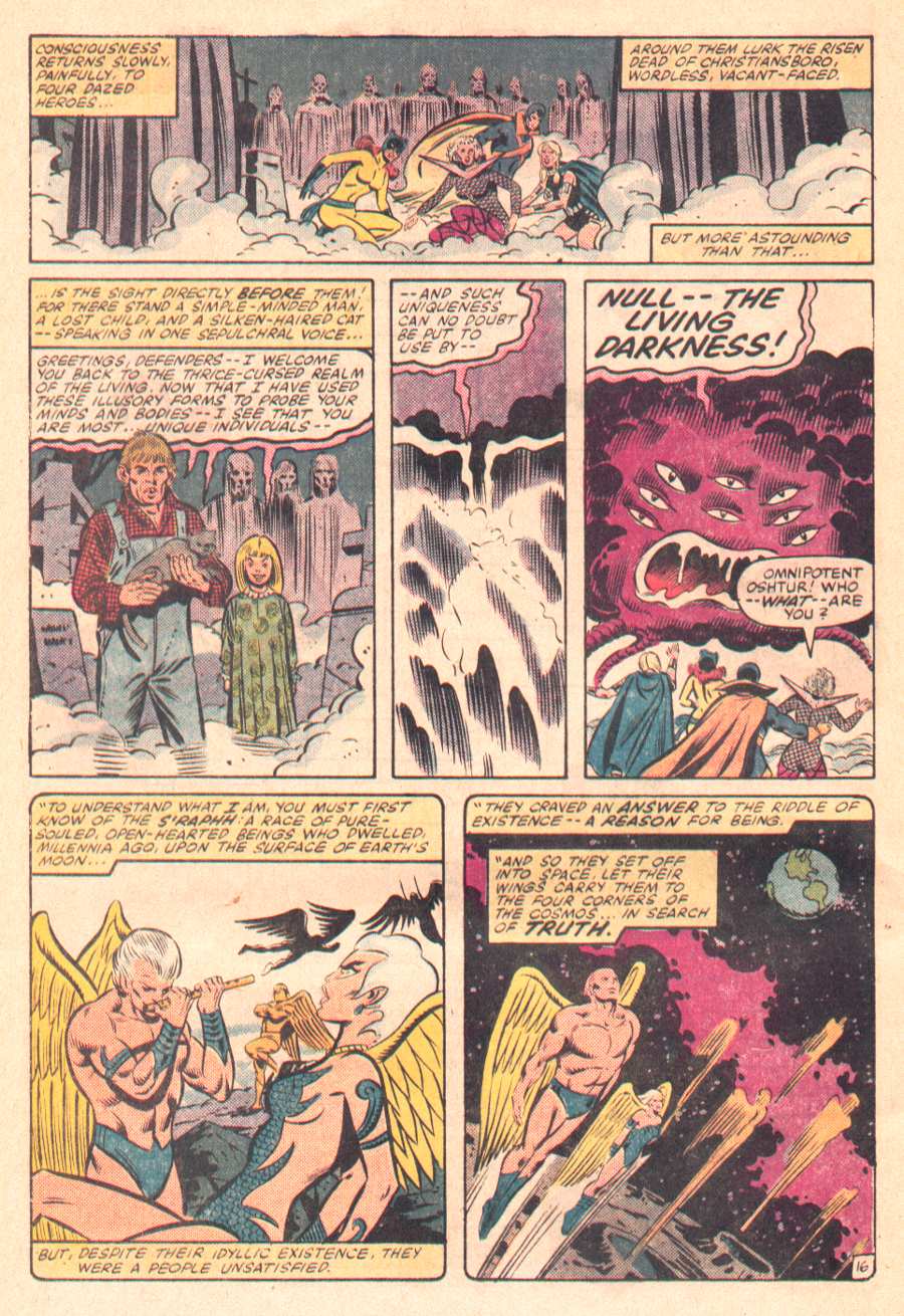 Read online The Defenders (1972) comic -  Issue #103 - 17