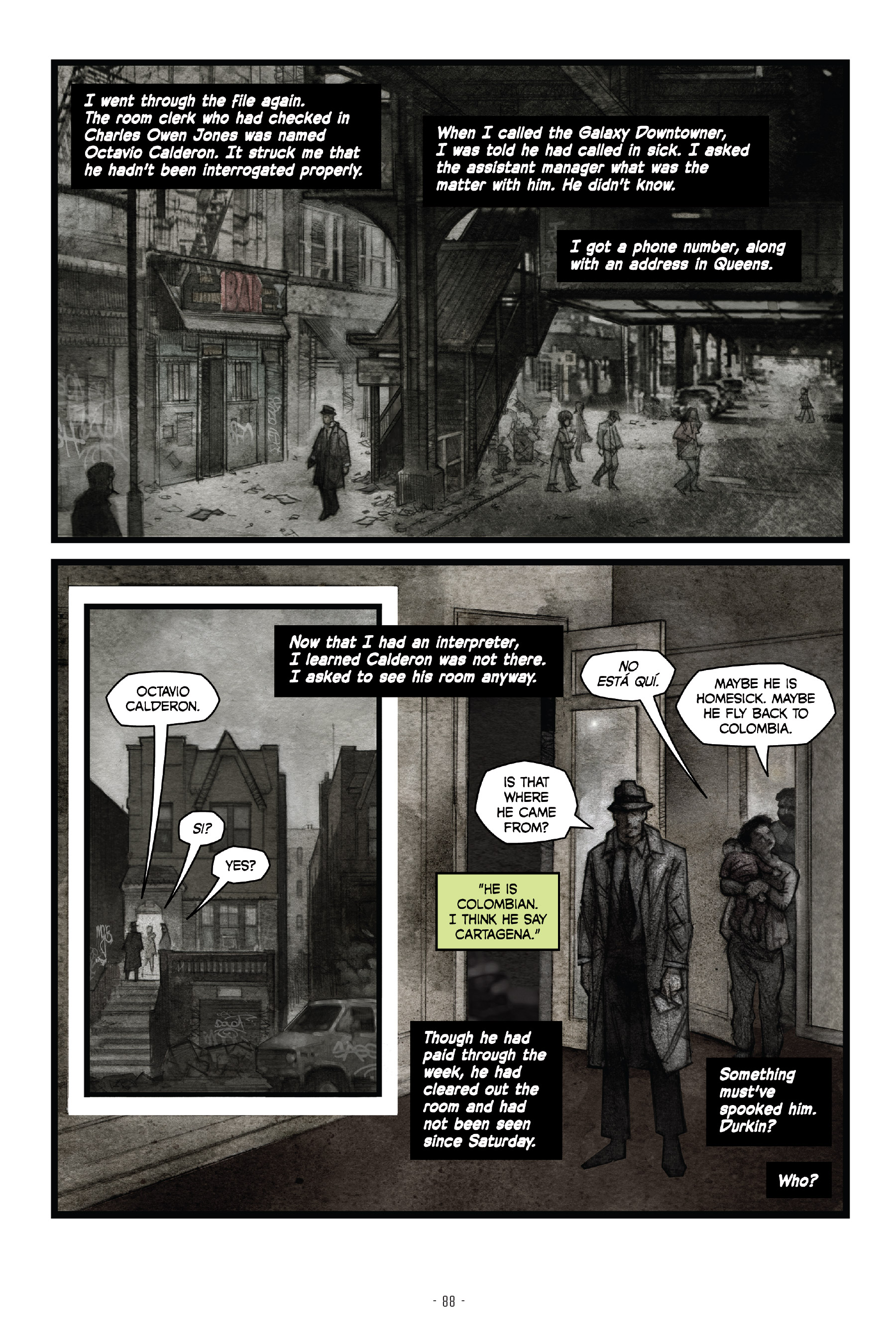 Read online Eight Million Ways To Die comic -  Issue # TPB - 87