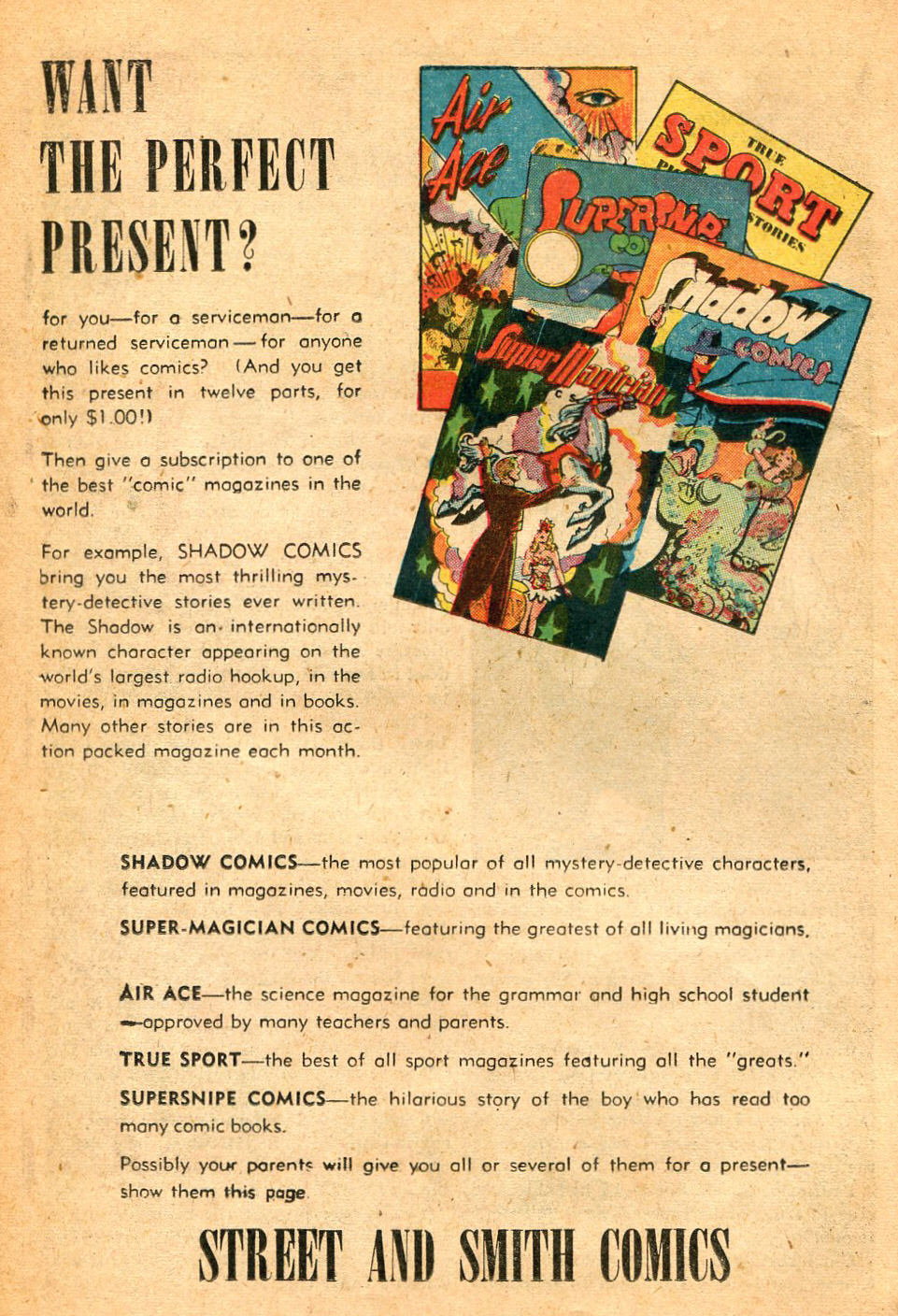 Read online Shadow Comics comic -  Issue #59 - 34