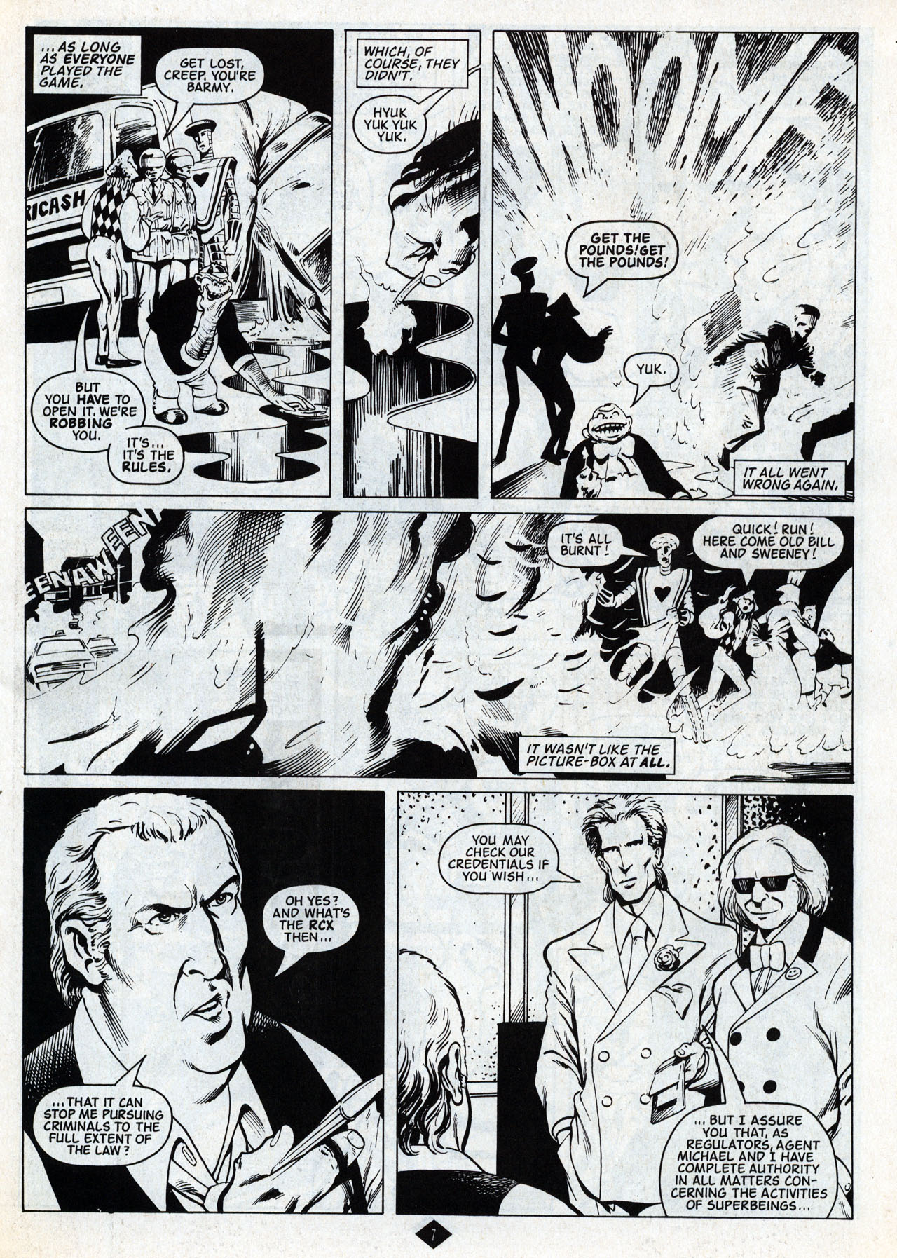 Read online Captain Britain (1985) comic -  Issue #2 - 7