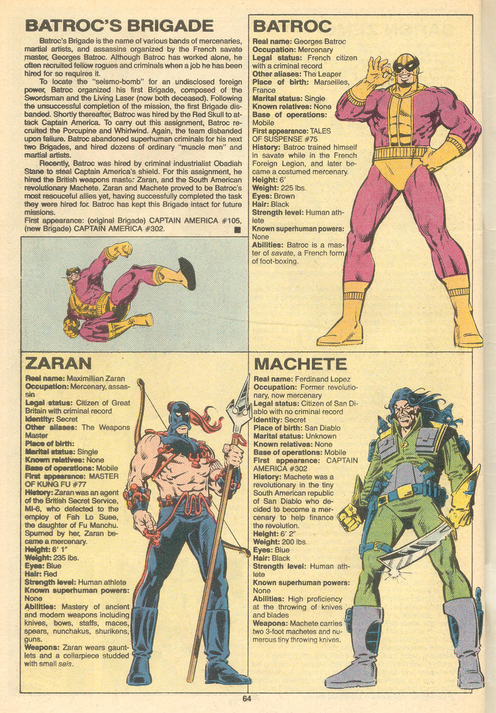 Read online The Official Handbook of the Marvel Universe Deluxe Edition comic -  Issue #1 - 66