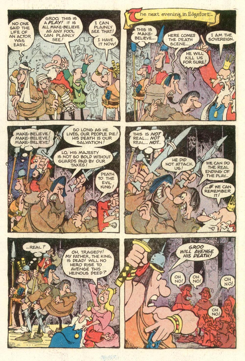 Read online Sergio Aragonés Groo the Wanderer comic -  Issue #12 - 13