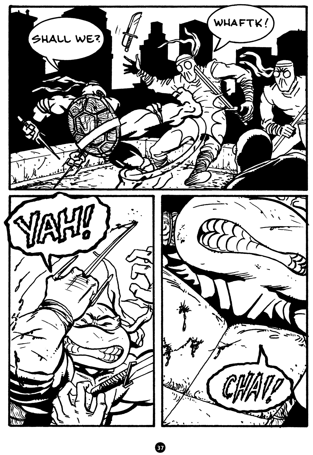 Read online Teenage Mutant Ninja Turtles: Challenges comic -  Issue # TPB - 36