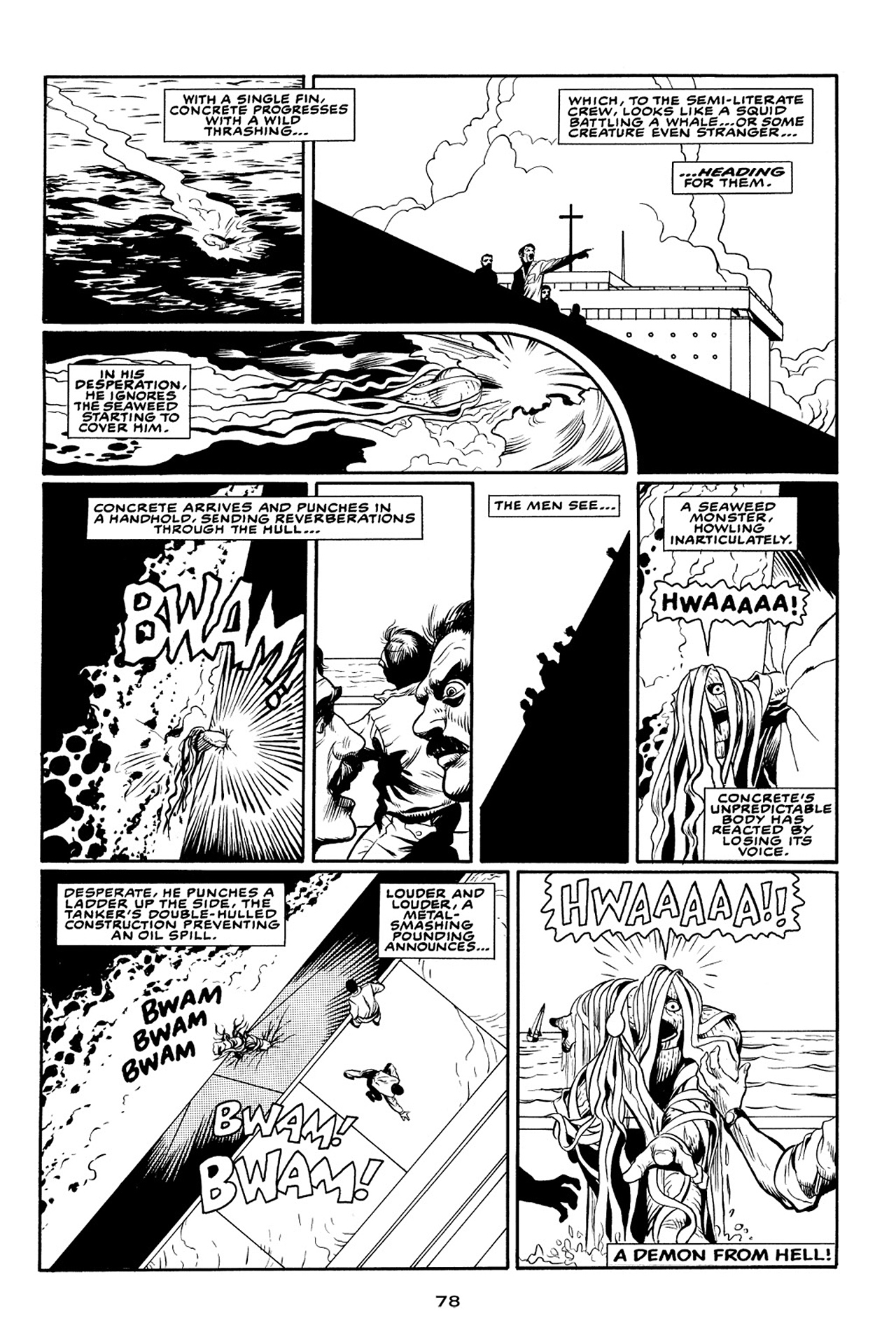 Read online Concrete (2005) comic -  Issue # TPB 1 - 79