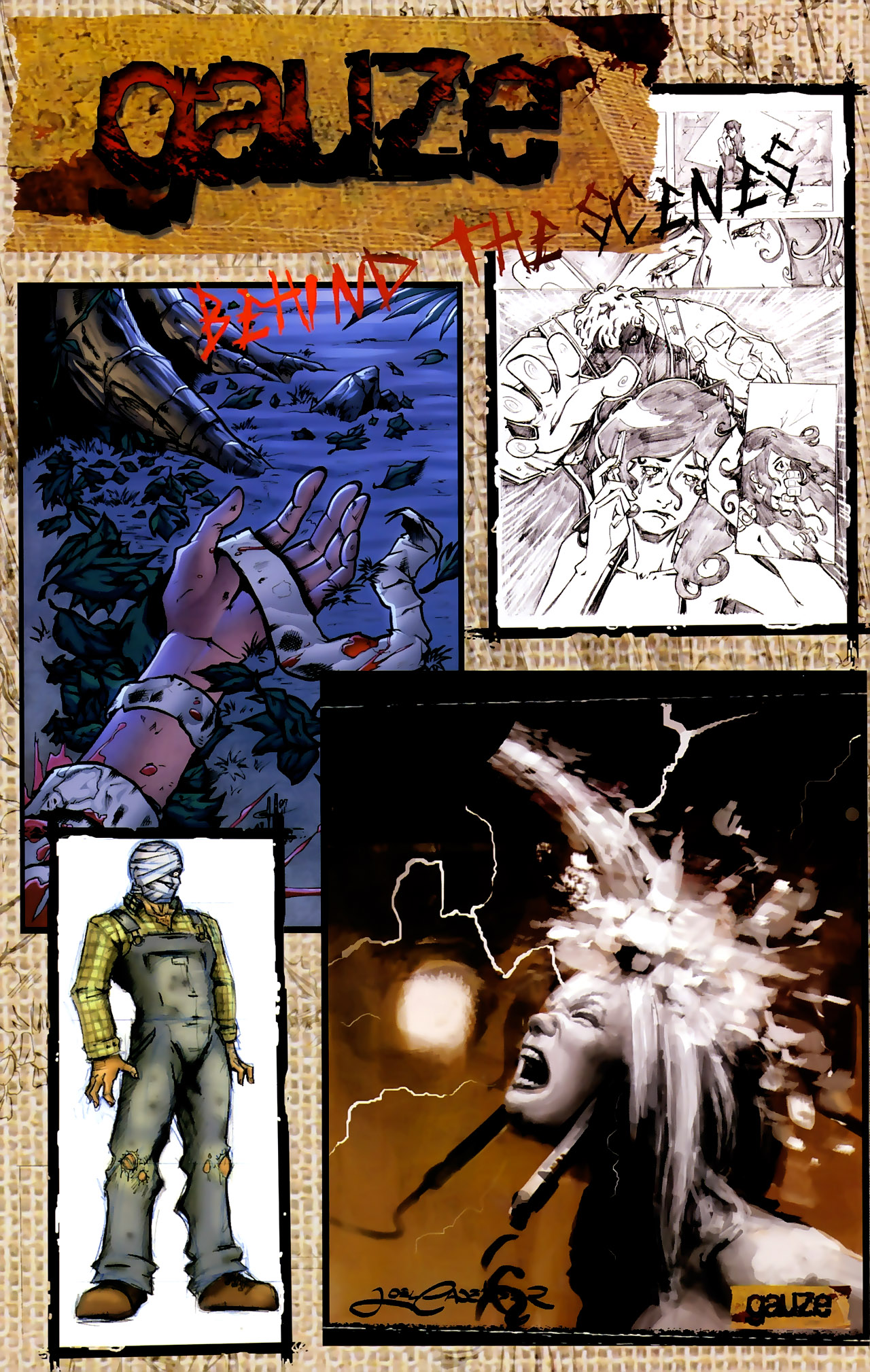 Read online Gauze comic -  Issue #1 - 28