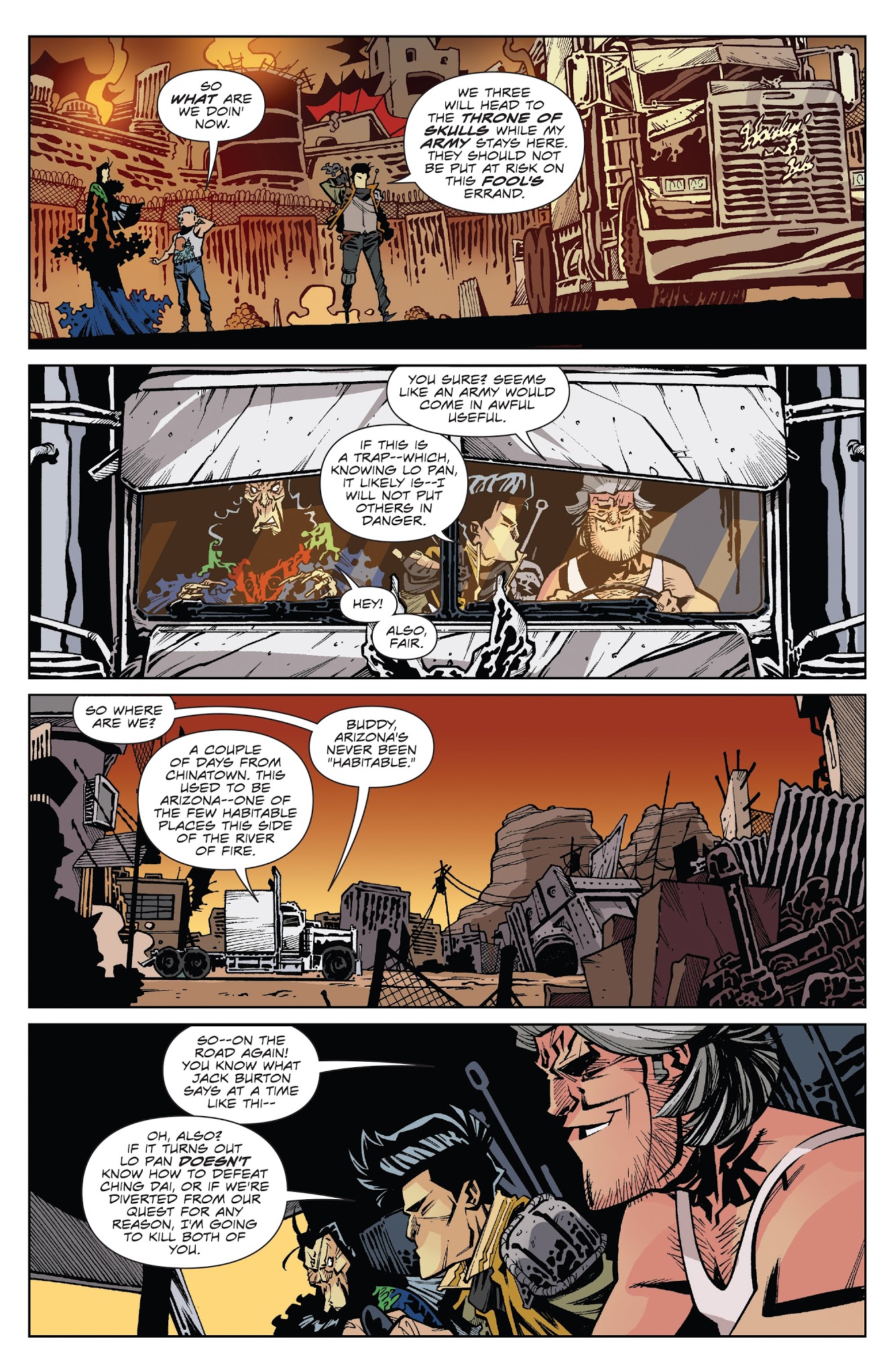 Read online Big Trouble in Little China: Old Man Jack comic -  Issue #4 - 23