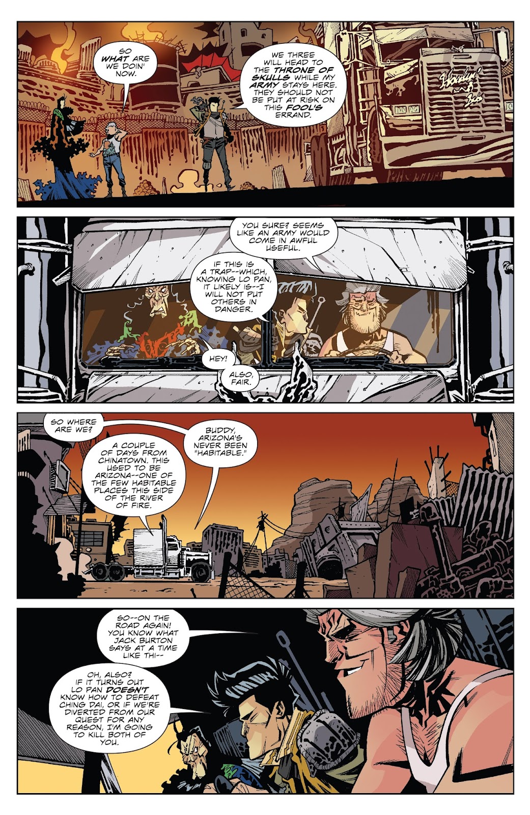 Big Trouble in Little China: Old Man Jack issue 4 - Page 23