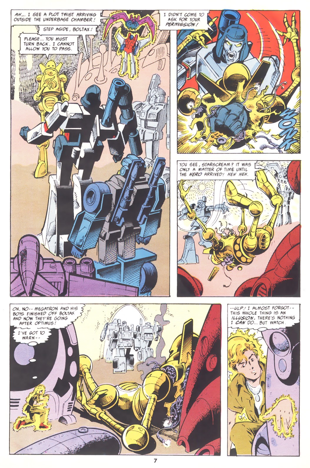 Read online The Transformers (UK) comic -  Issue #197 - 7