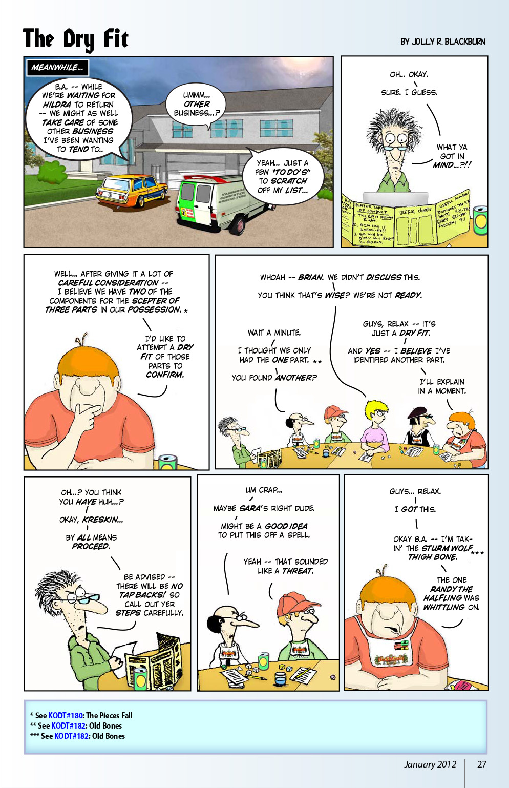 Read online Knights of the Dinner Table comic -  Issue #183 - 29