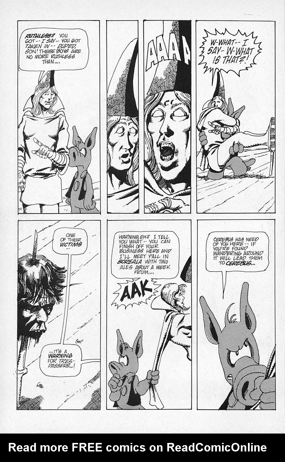 Read online Cerebus comic -  Issue #7 - 8