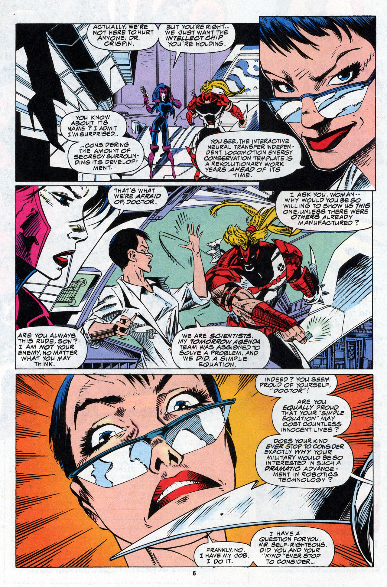 Read online X-Force (1991) comic -  Issue #35 - 8