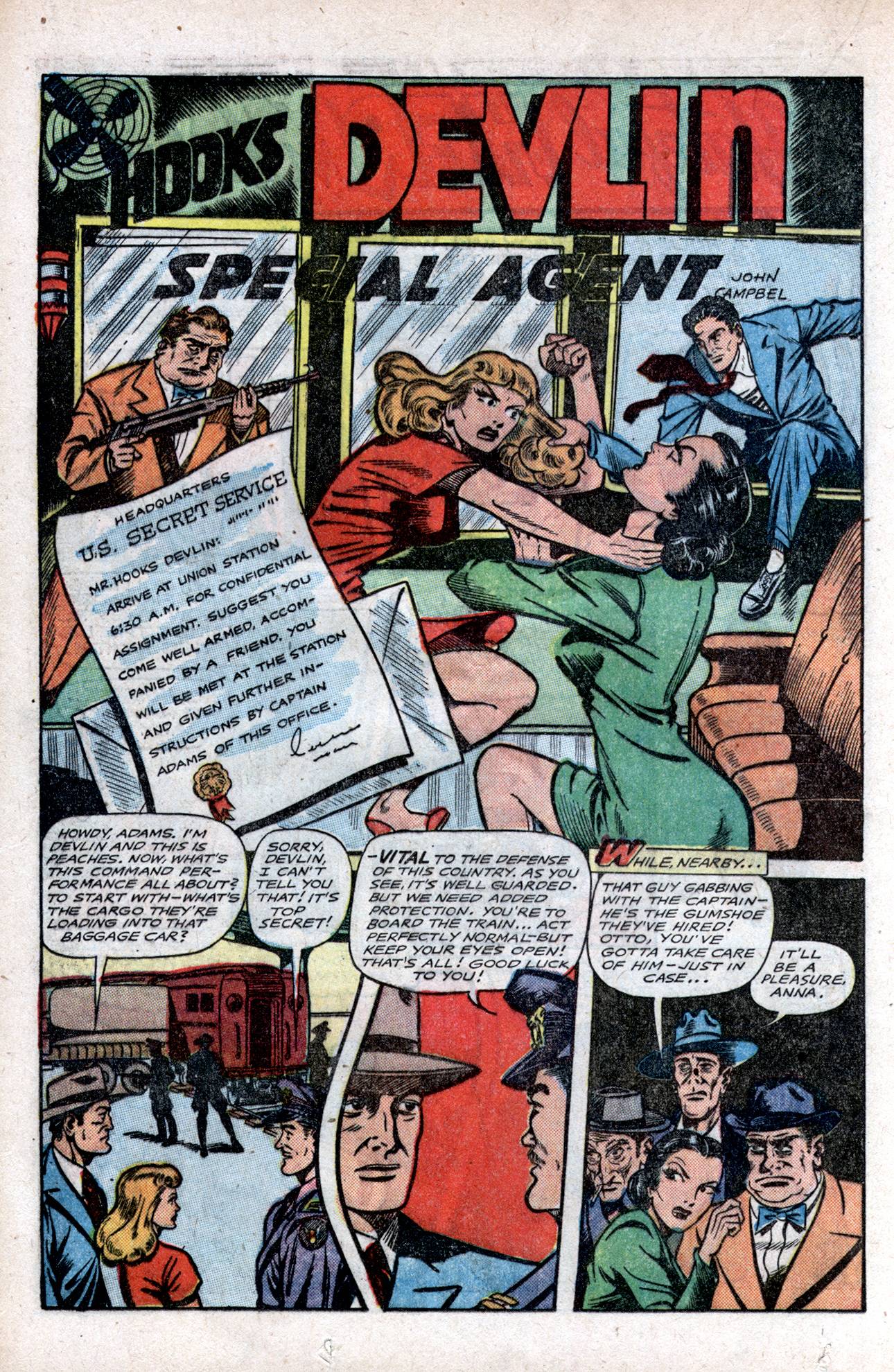 Read online Fight Comics comic -  Issue #54 - 28