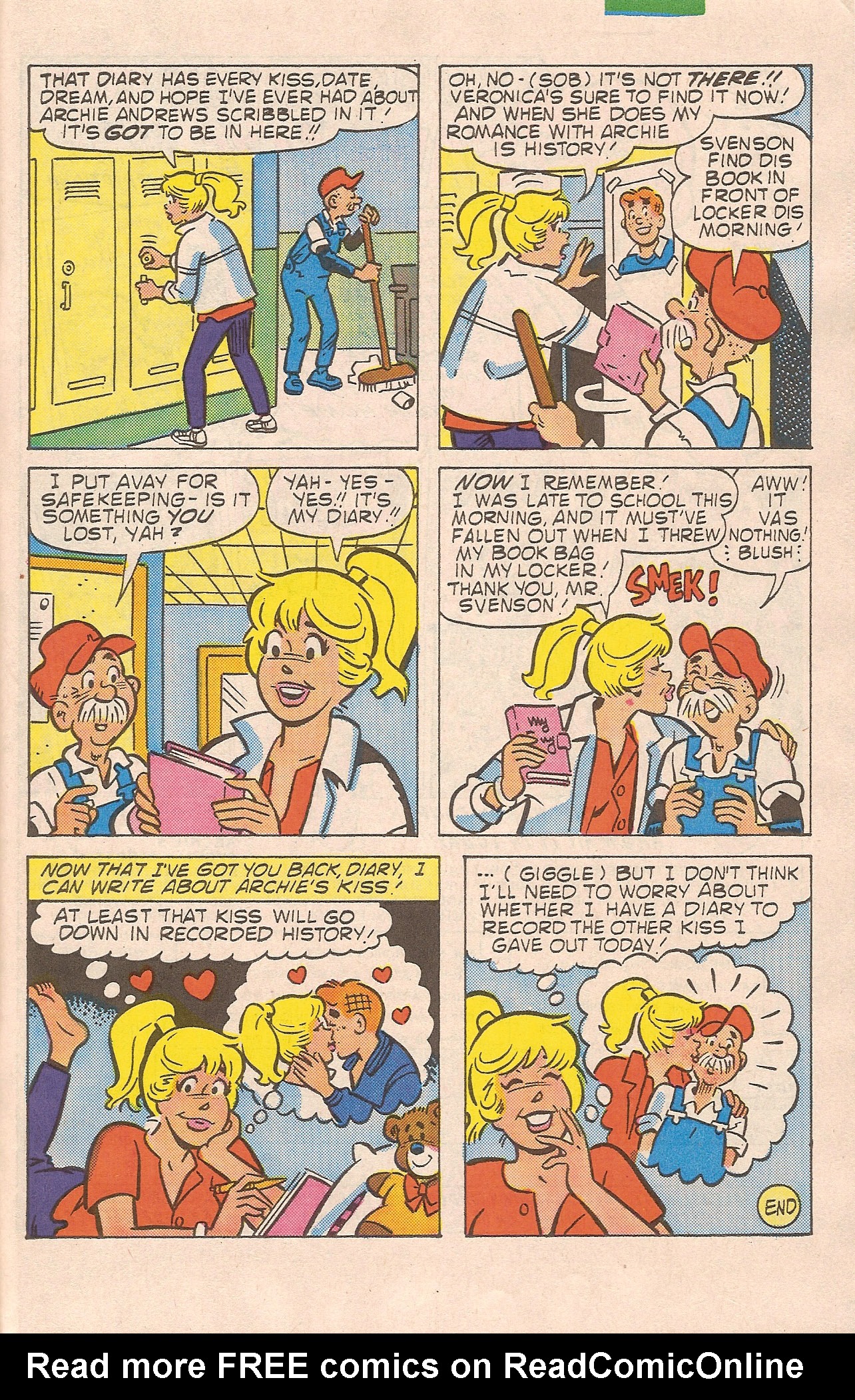 Read online Betty's Diary comic -  Issue #22 - 33