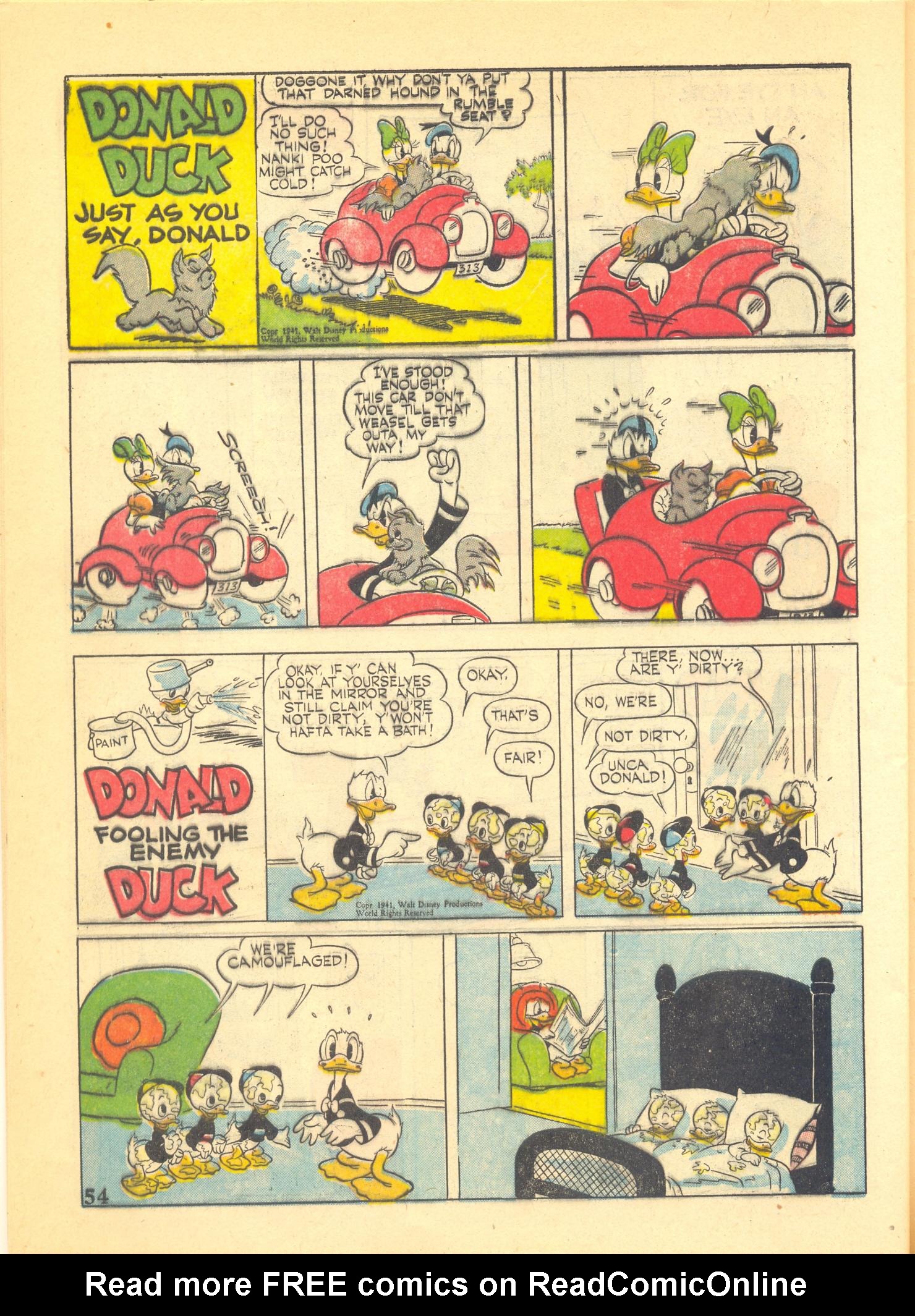 Read online Walt Disney's Comics and Stories comic -  Issue #40 - 56