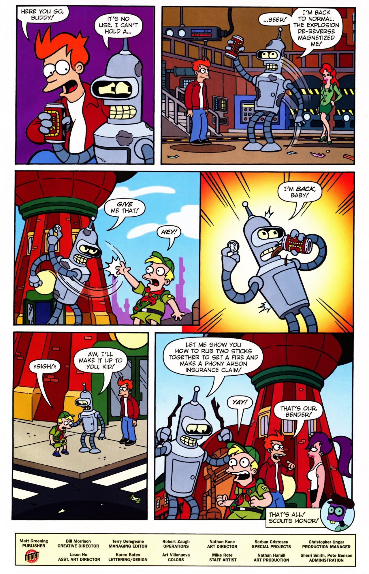 Read online Futurama Comics comic -  Issue #37 - 26