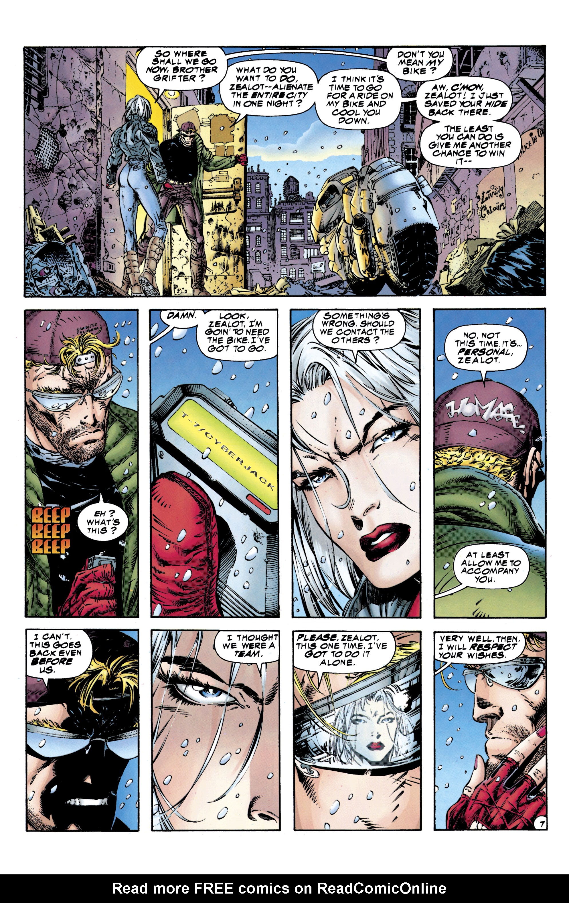 Read online WildC.A.T.s: Covert Action Teams comic -  Issue #8 - 9