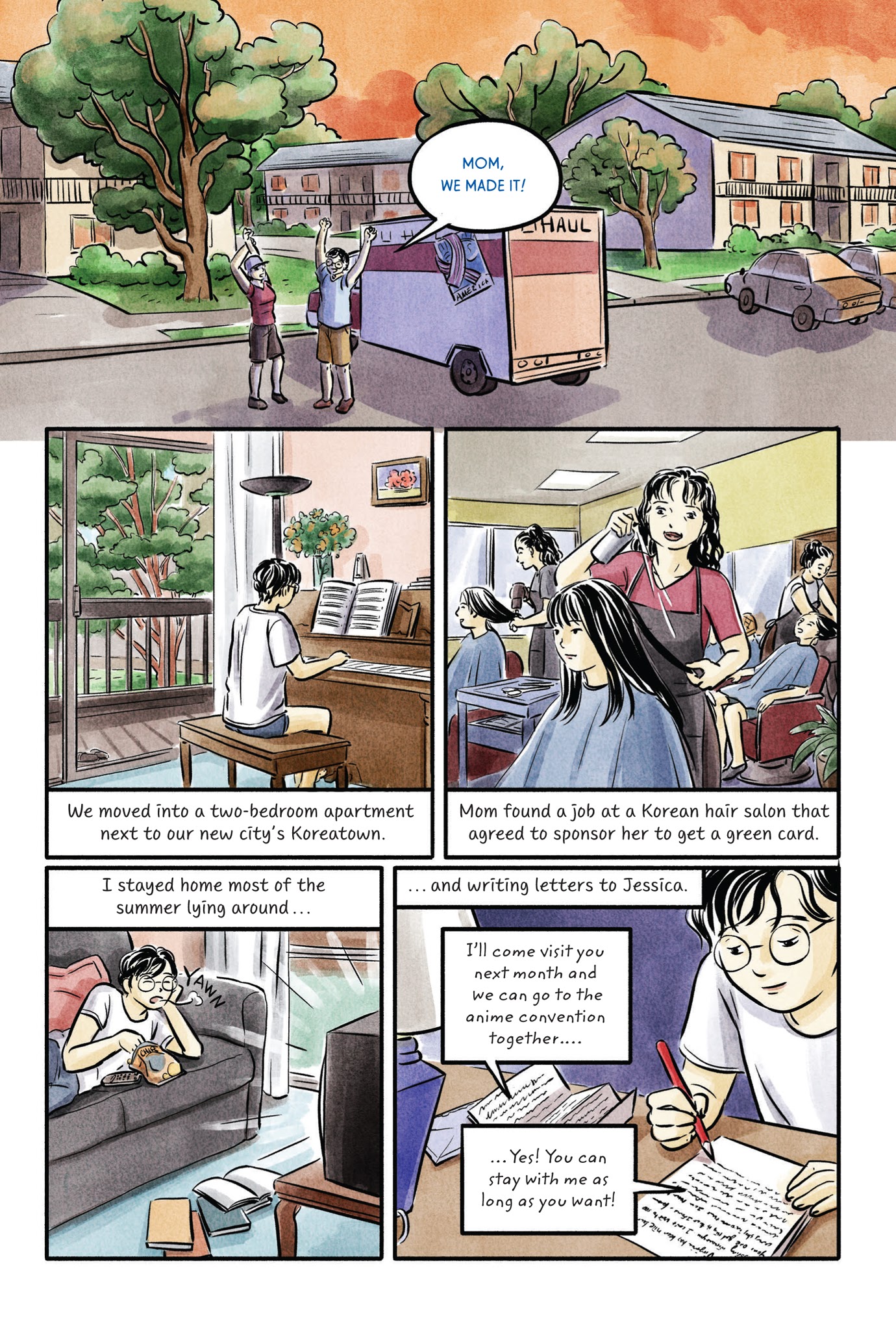 Read online Almost American Girl: An Illustrated Memoir comic -  Issue # TPB (Part 3) - 10