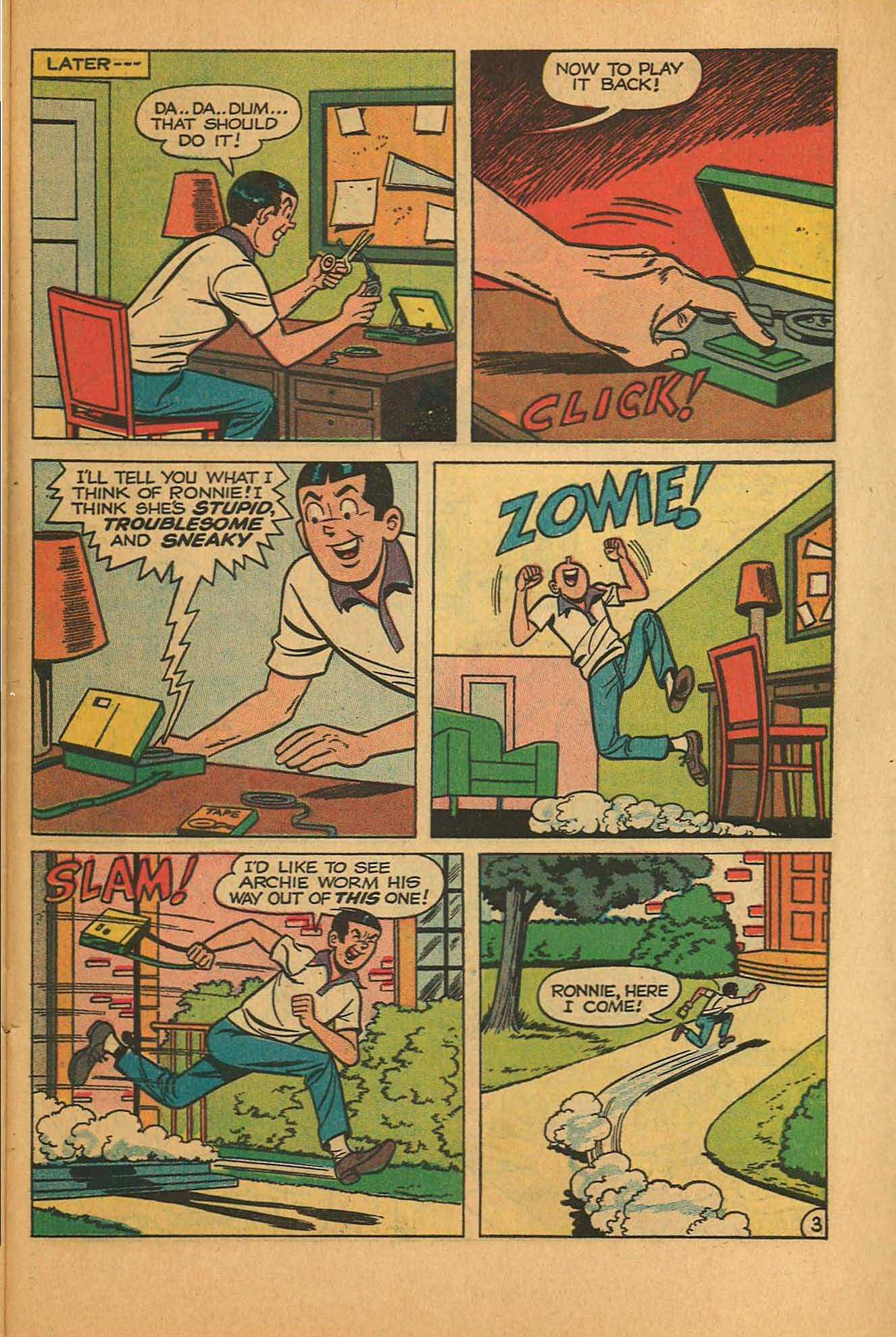Read online Reggie and Me (1966) comic -  Issue #20 - 31